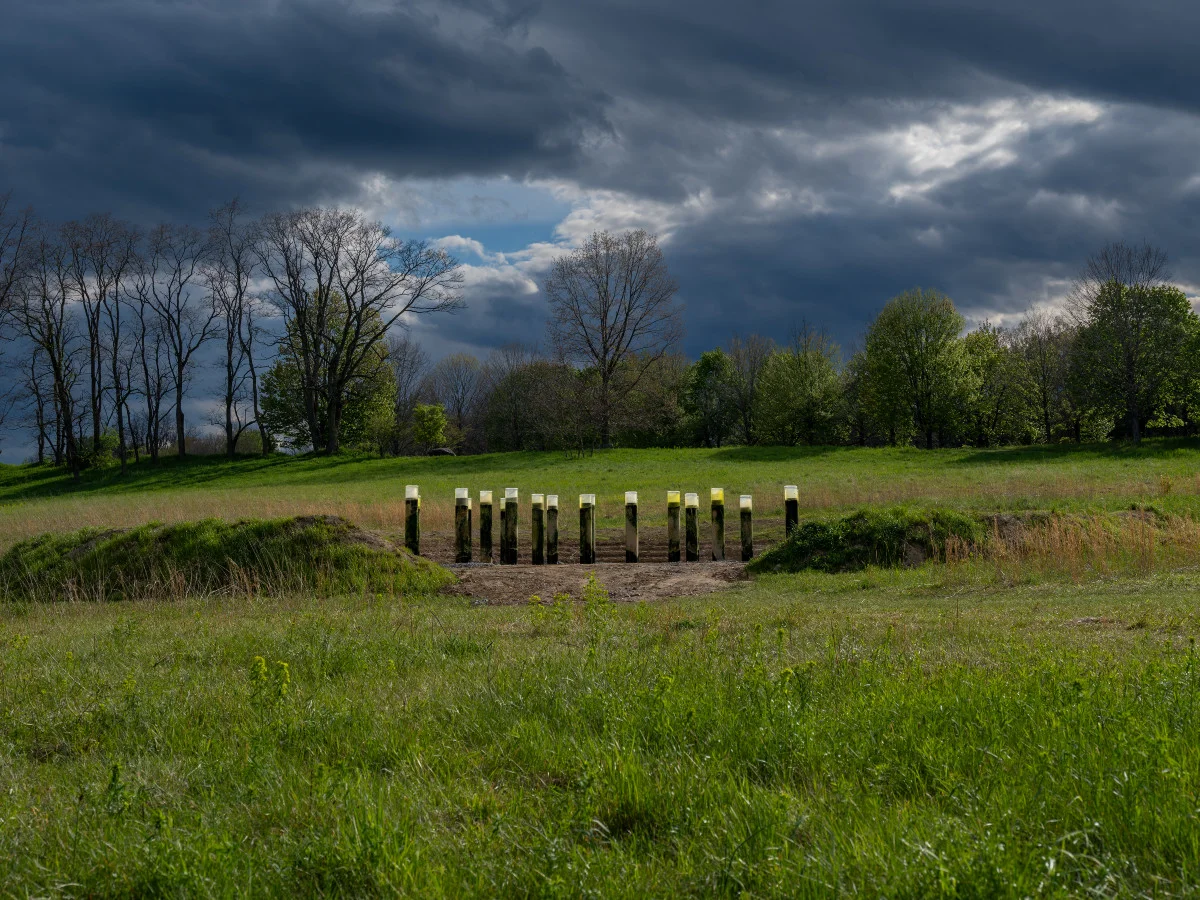 Installation view of Message from the Mud by Anicka Yi