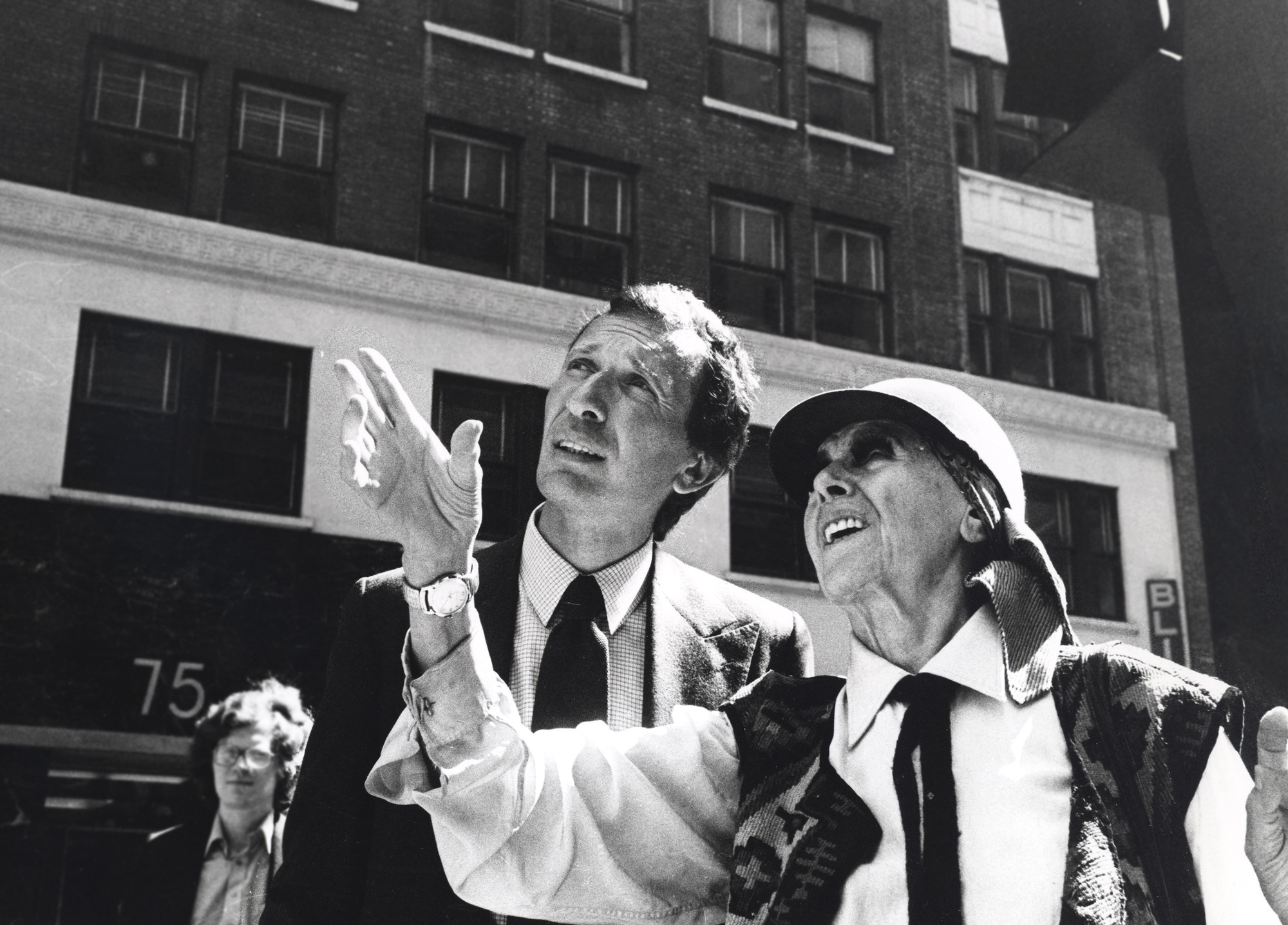 Arne Glimcher and Louise Nevelson