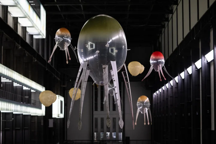 Installation image of Anicka Yi's — In Love With The World
