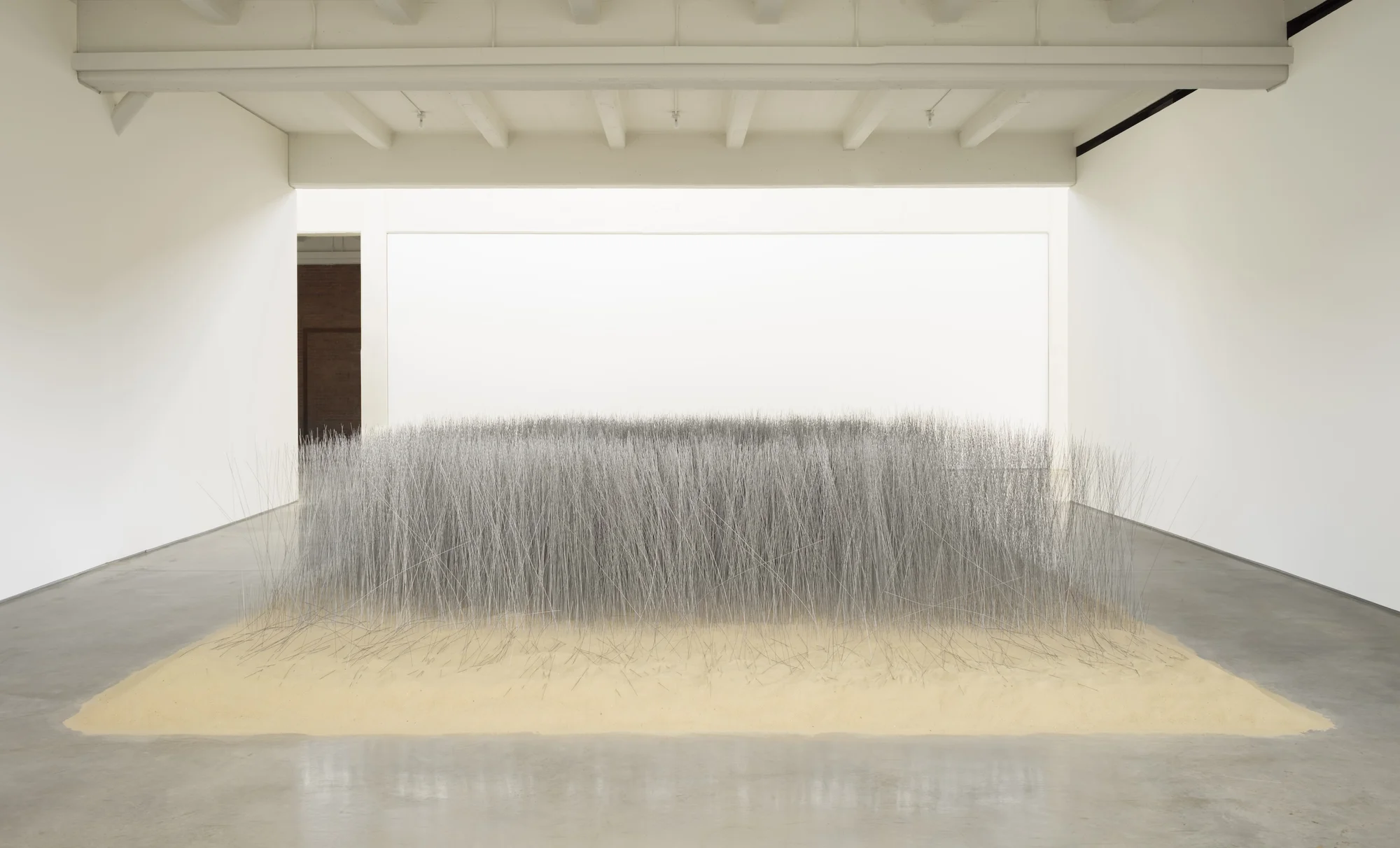 Relatum (formerly Iron Field) by Lee Ufan