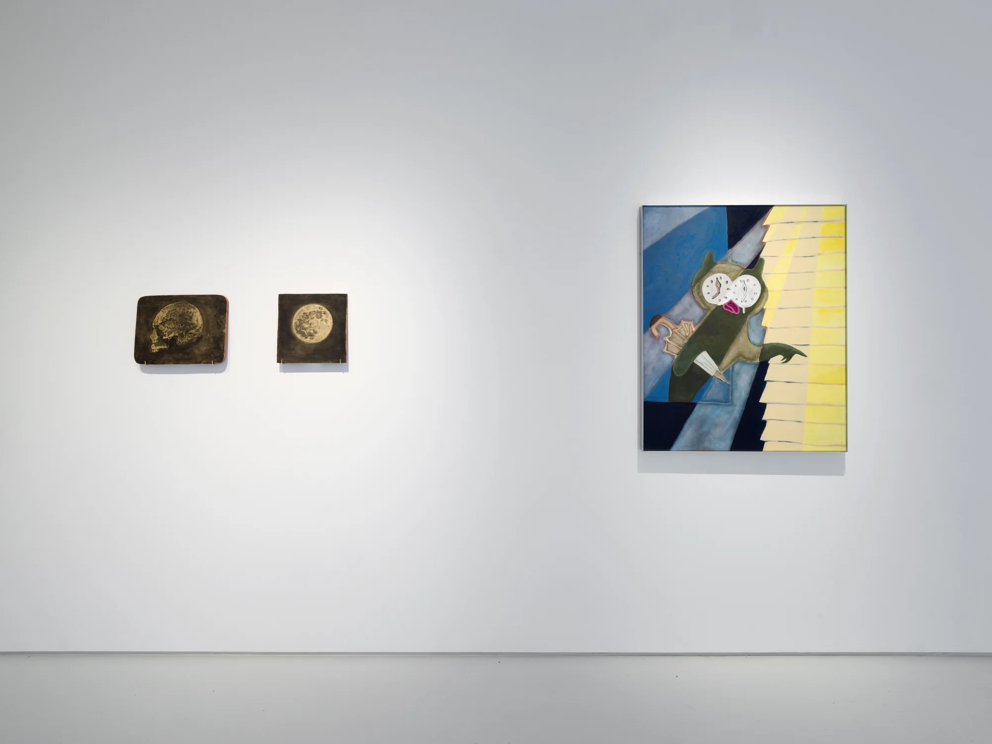 Installation view of Goodbye Sadness, Hello Sadness in Berlin