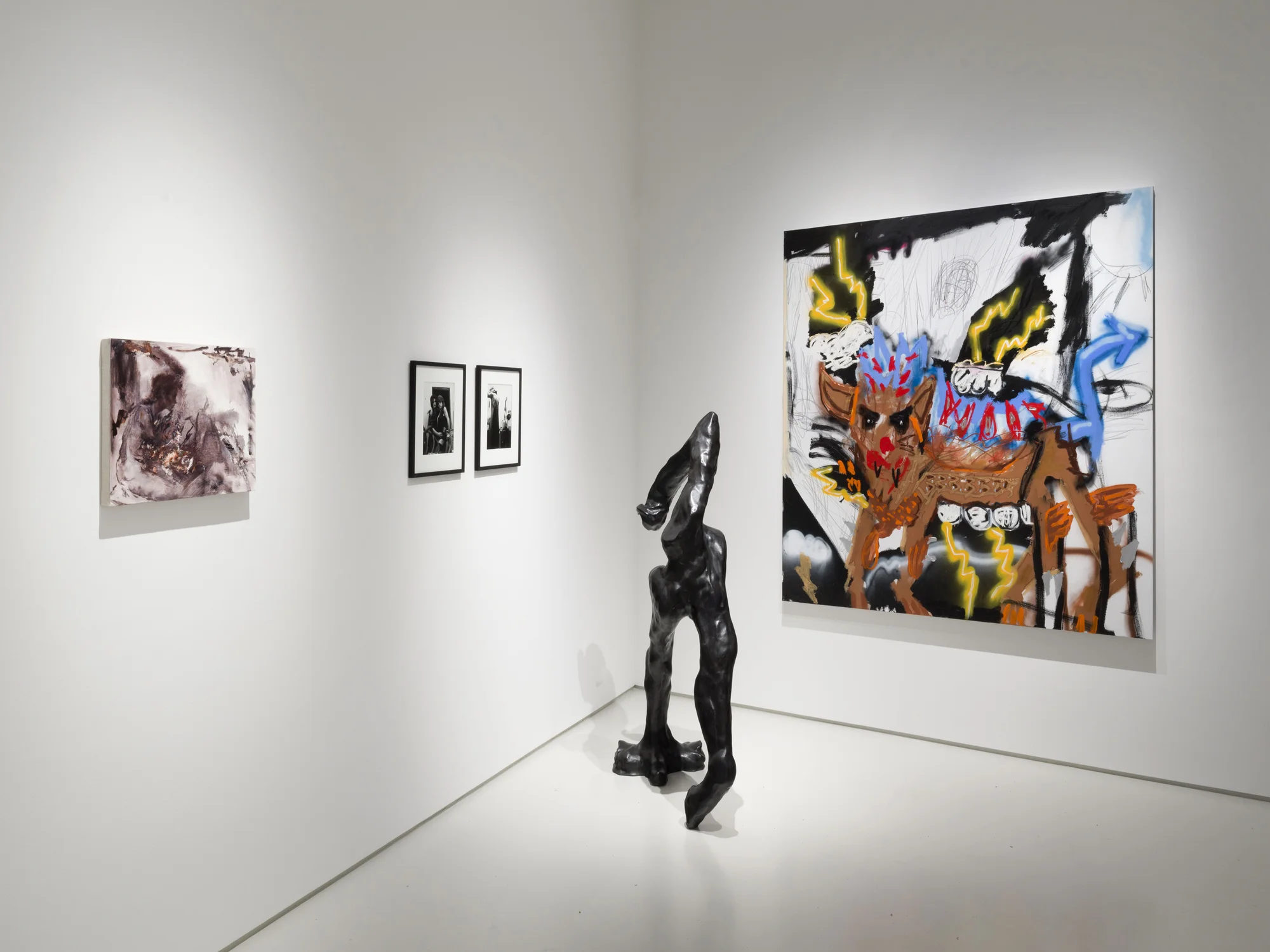 Installation view of Goodbye Sadness, Hello Sadness in Berlin