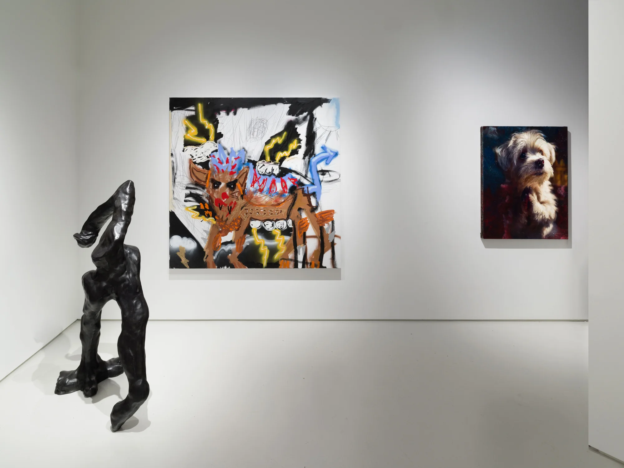 Installation view of Goodbye Sadness, Hello Sadness in Berlin