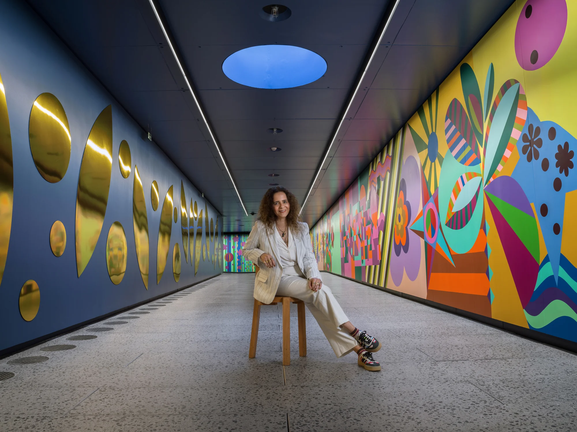 Portrait of Beatriz Milhazes by Rômulo Fialdini