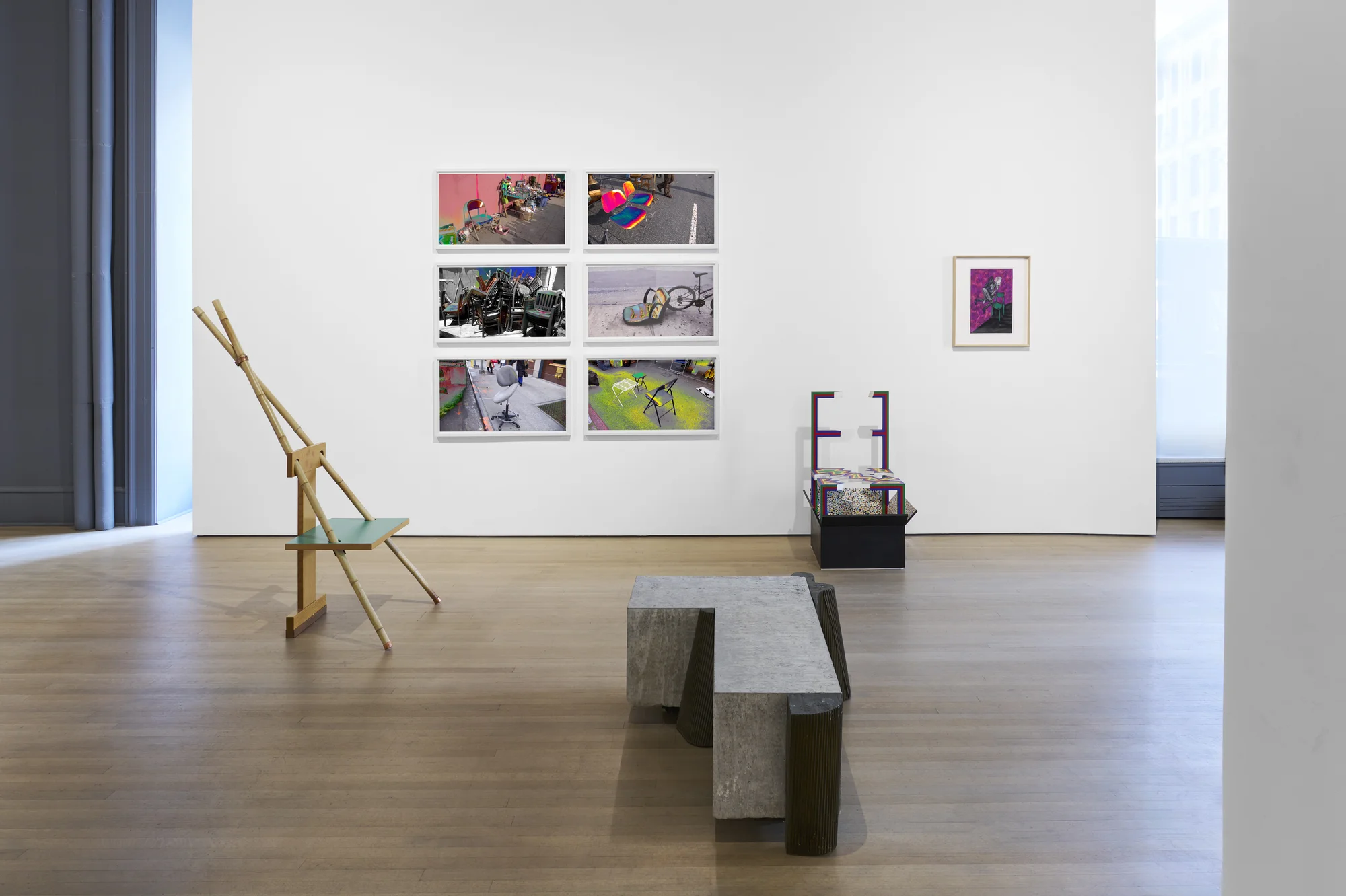 Installation of CHAIR SHOW at 125 Newbury