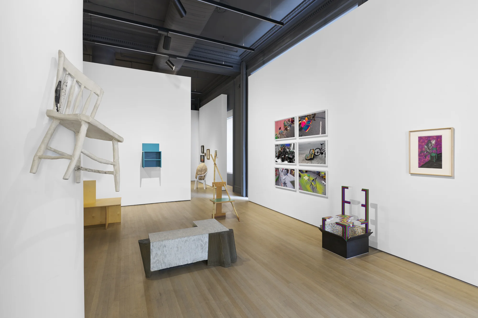 Installation of CHAIR SHOW at 125 Newbury