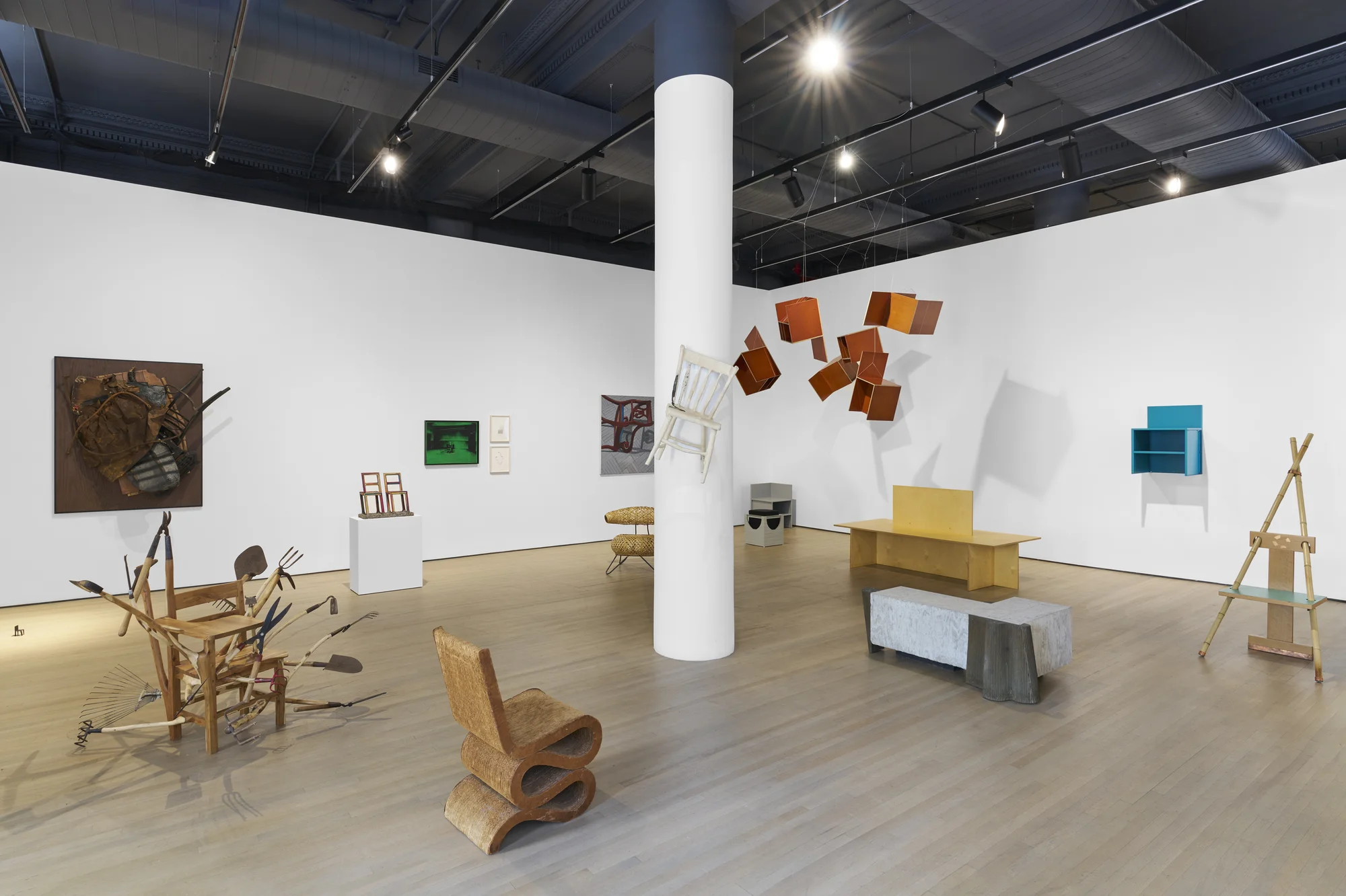 Installation of CHAIR SHOW at 125 Newbury