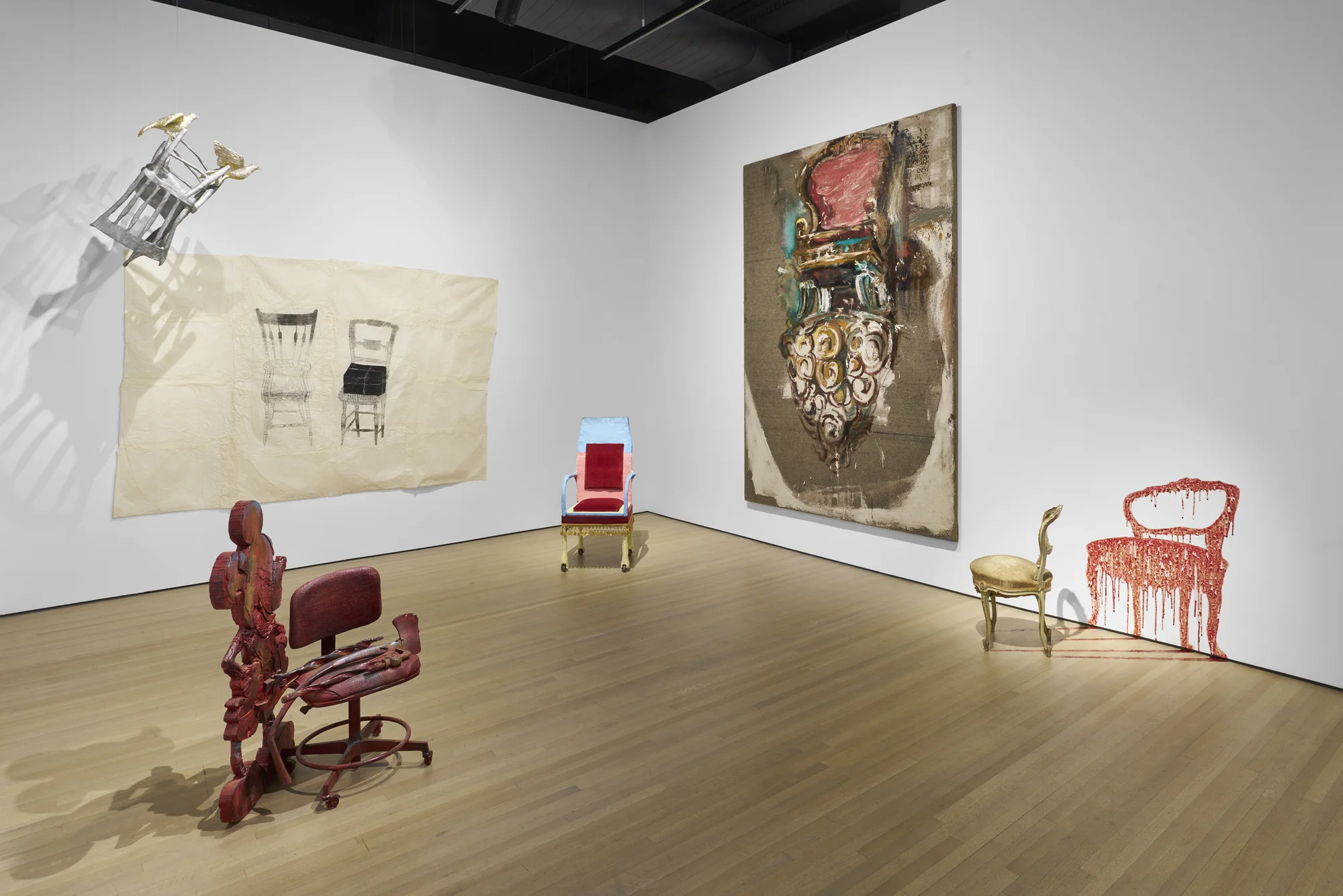 Installation of CHAIR SHOW at 125 Newbury