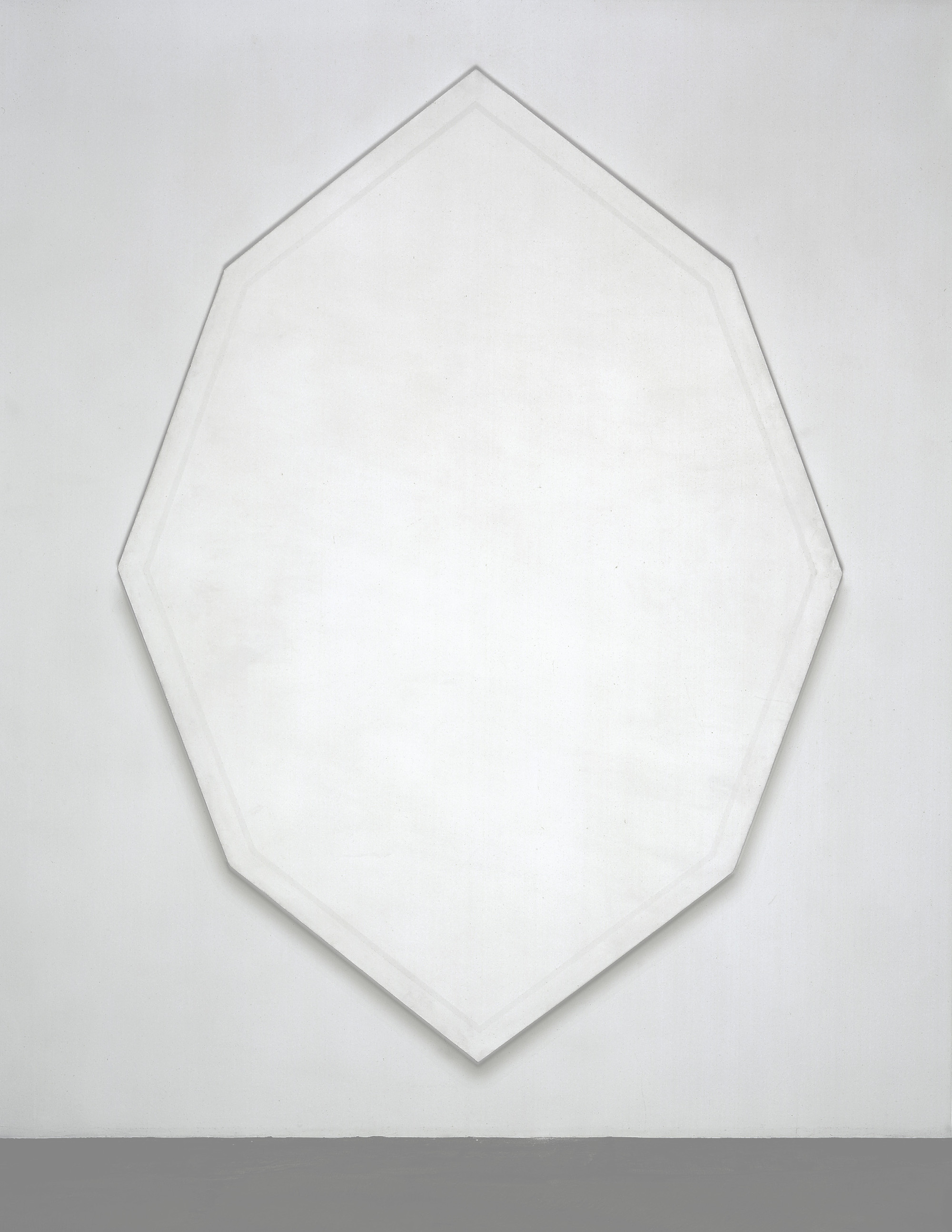 Octagonal White by Mary Corse