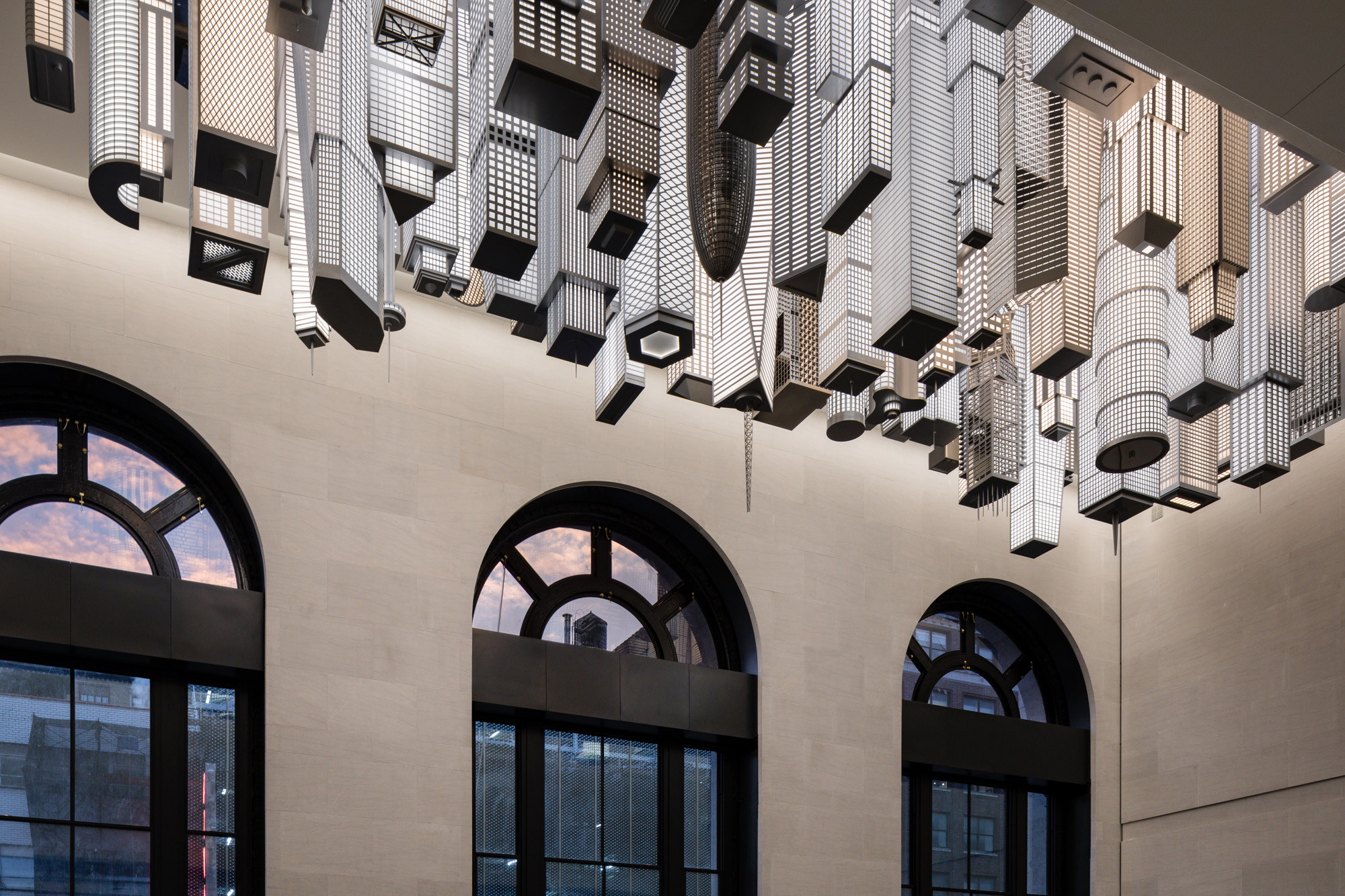 Elmgreen & Dragset's The Hive at the Moynihan Train Hall