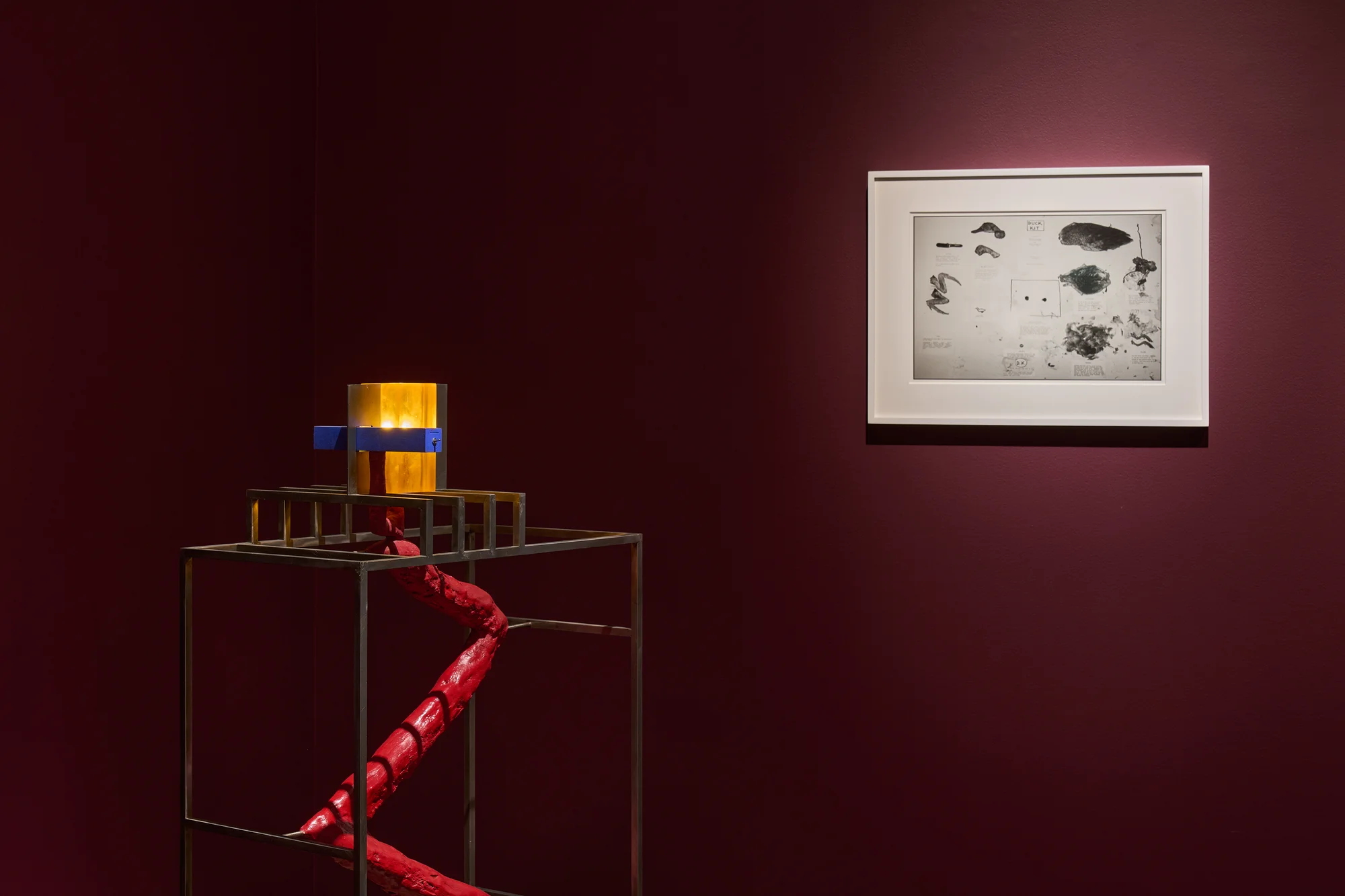 Installation view of LA by David Lynch