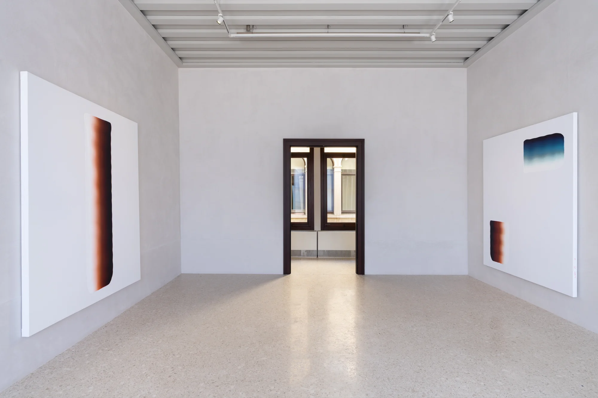 Installation view of Lee Ufan at San Marco Art Centre in Venice