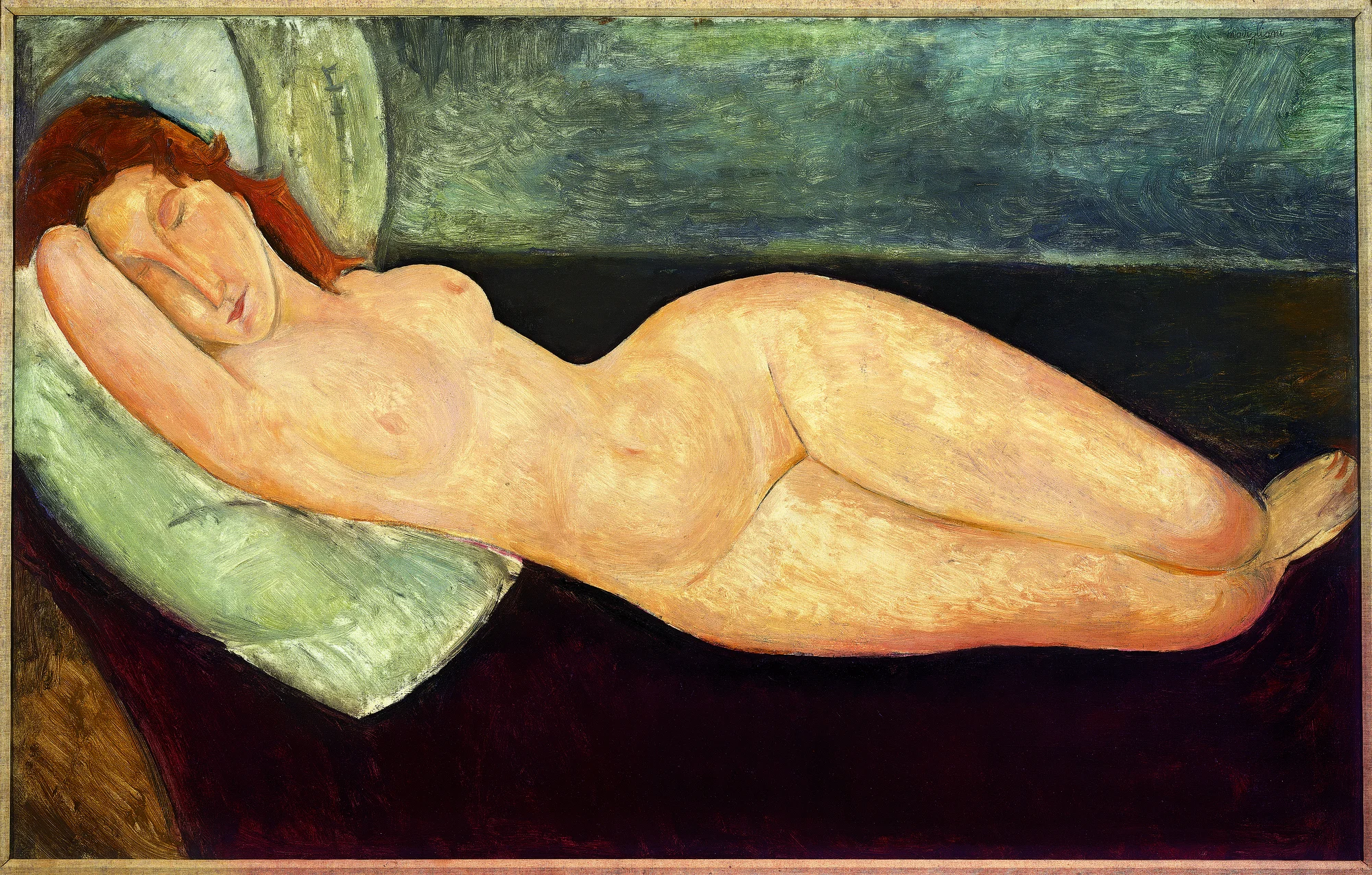 Nu couché by Amedeo Modigliani