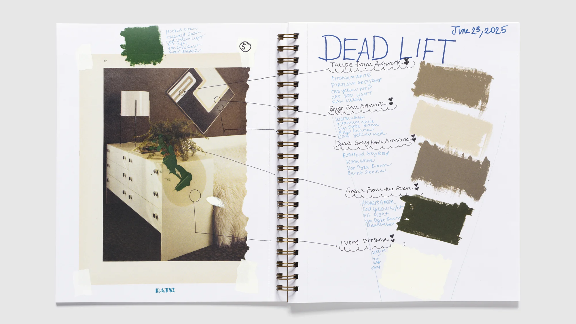 Interior spread of Maysha the Fool by Maysha Mohamedi