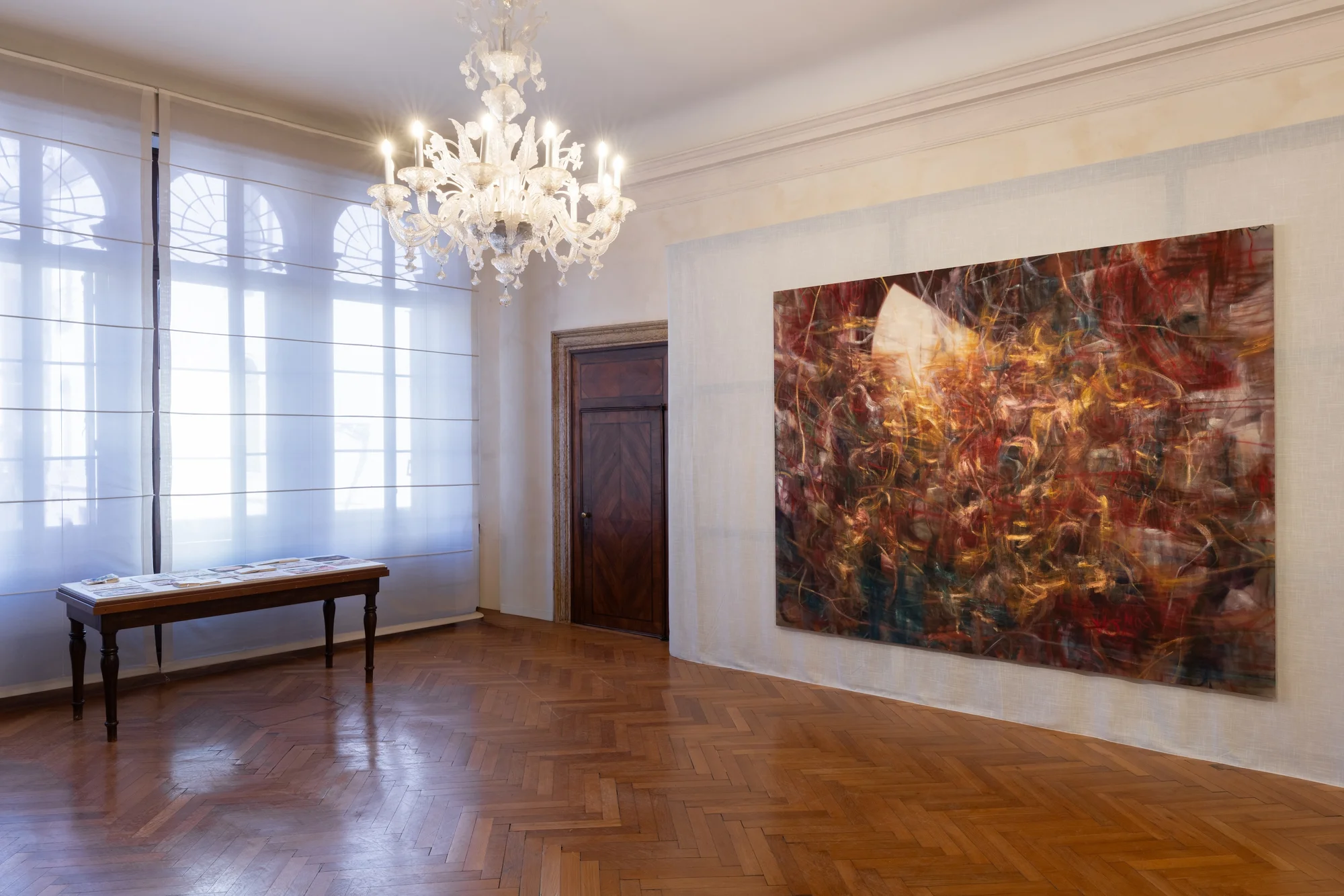 Installation view of Bad Habits by Nigel Cook in Venice