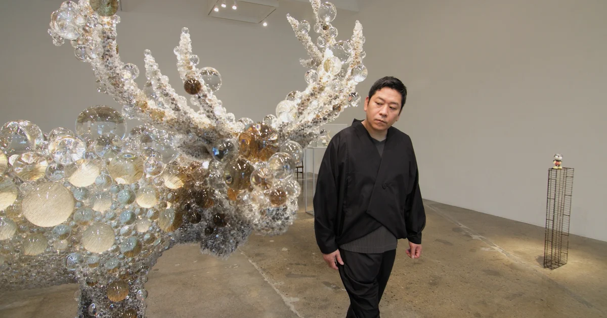 Kohei Nawa in Los Angeles: Inside “Photon Camp” & the Artist’s Vision