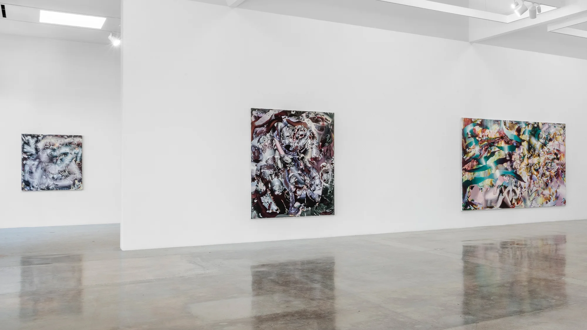 Installation view of Eyelets of Alkaline