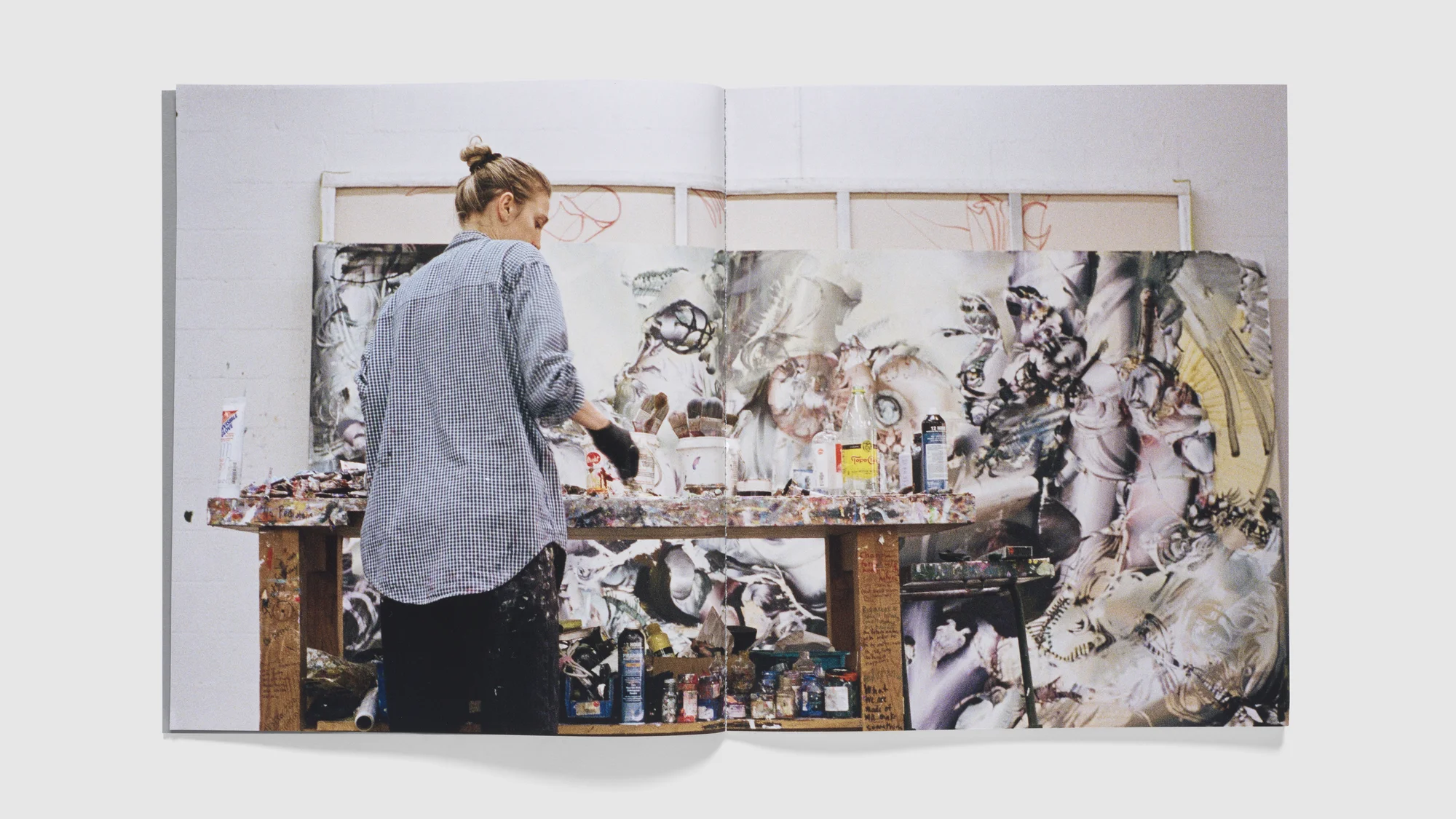 Interior spread of Eyelets of Alkaline by Lauren Quin