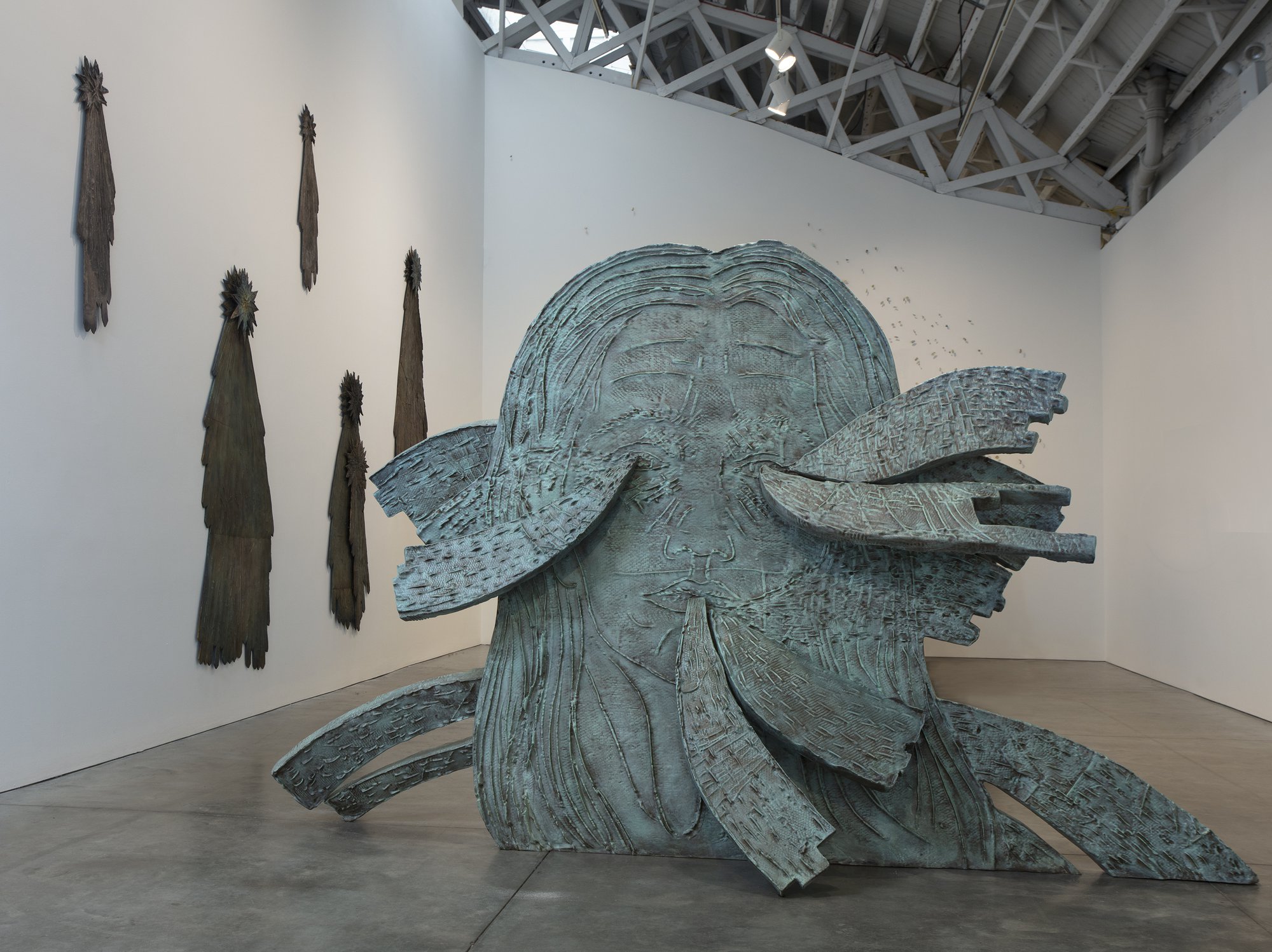 Kiki Smith Sculpture Kiki Smith Mushroom Head 1994 Unique Bronze Kiki Smith Sculpture Kiki Smith Mushroom Head 1994 Unique Bronze