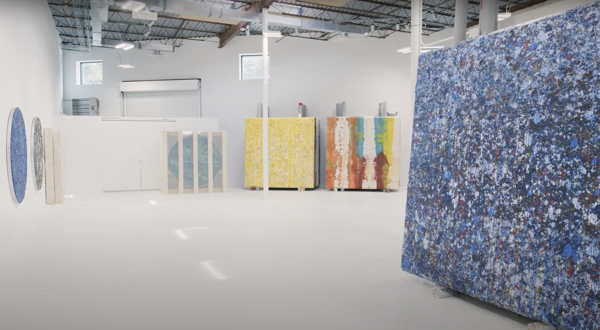 Sam Gilliam's Studio