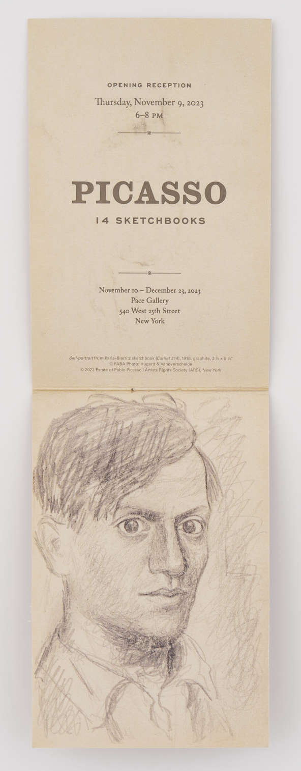 Picasso Exhibition Card 2023 Front