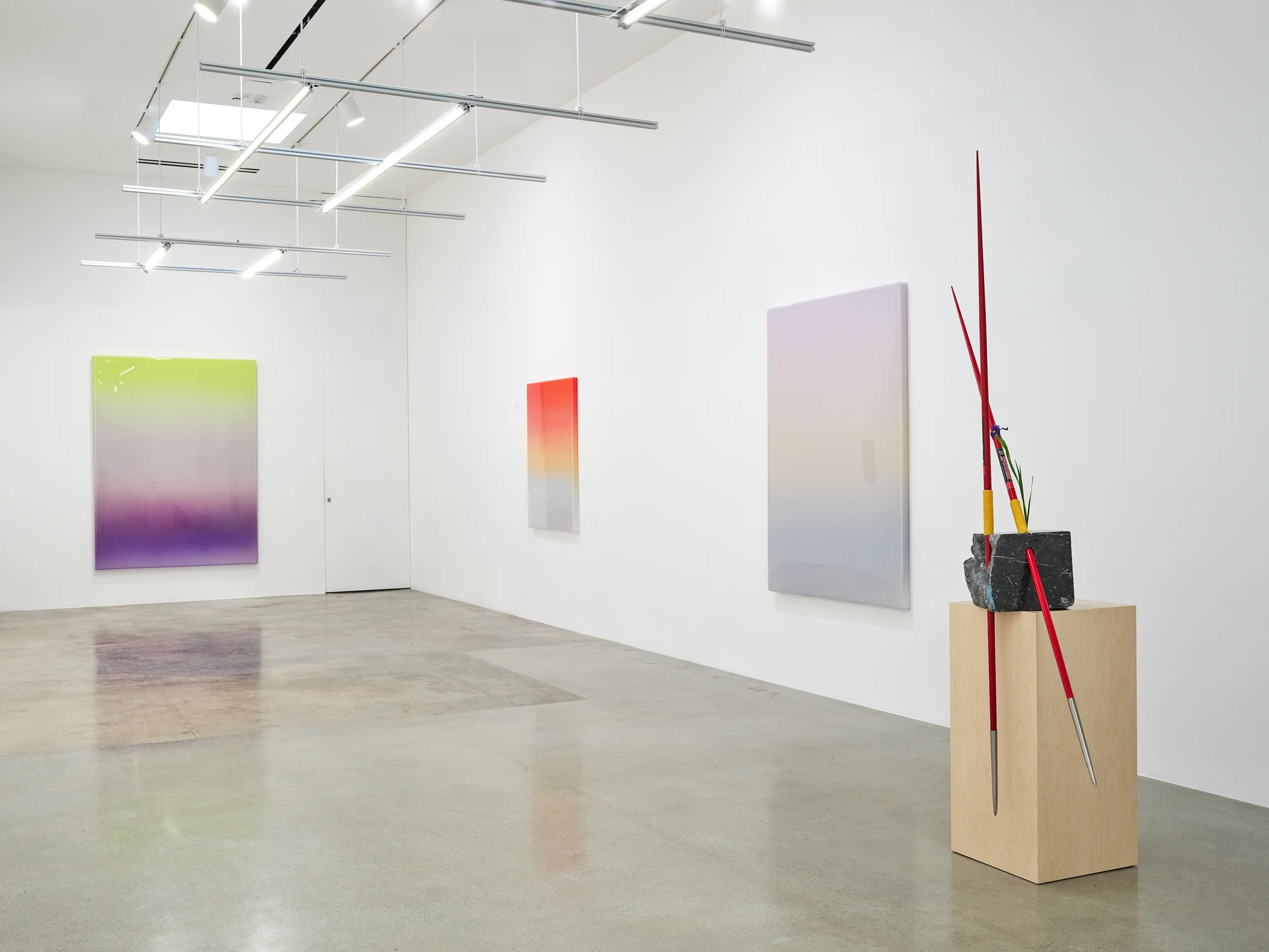 Installation view of 37 Dimensions by Mika Tajima