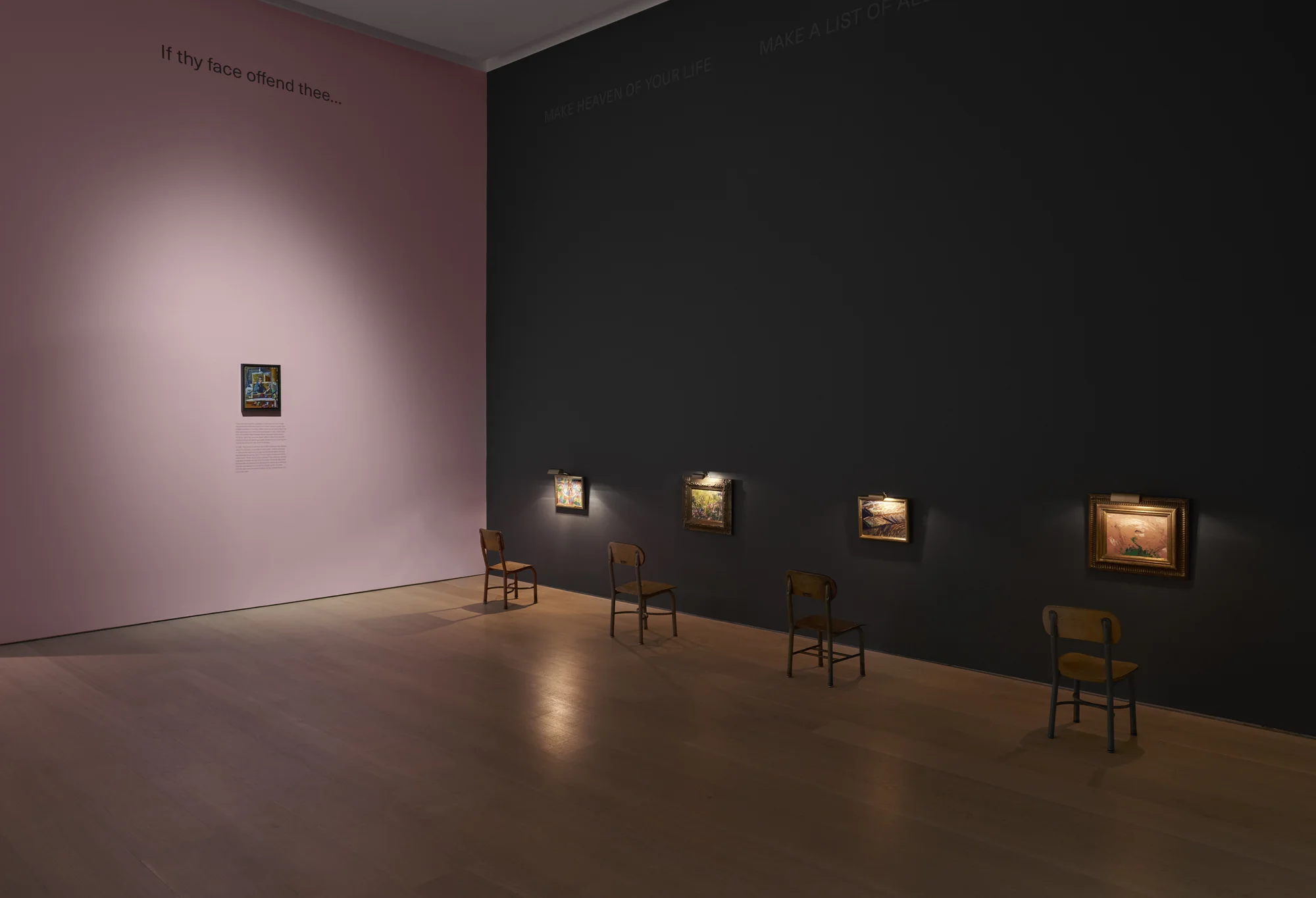 Installation view of Dream of Vanishing by Paul Thek