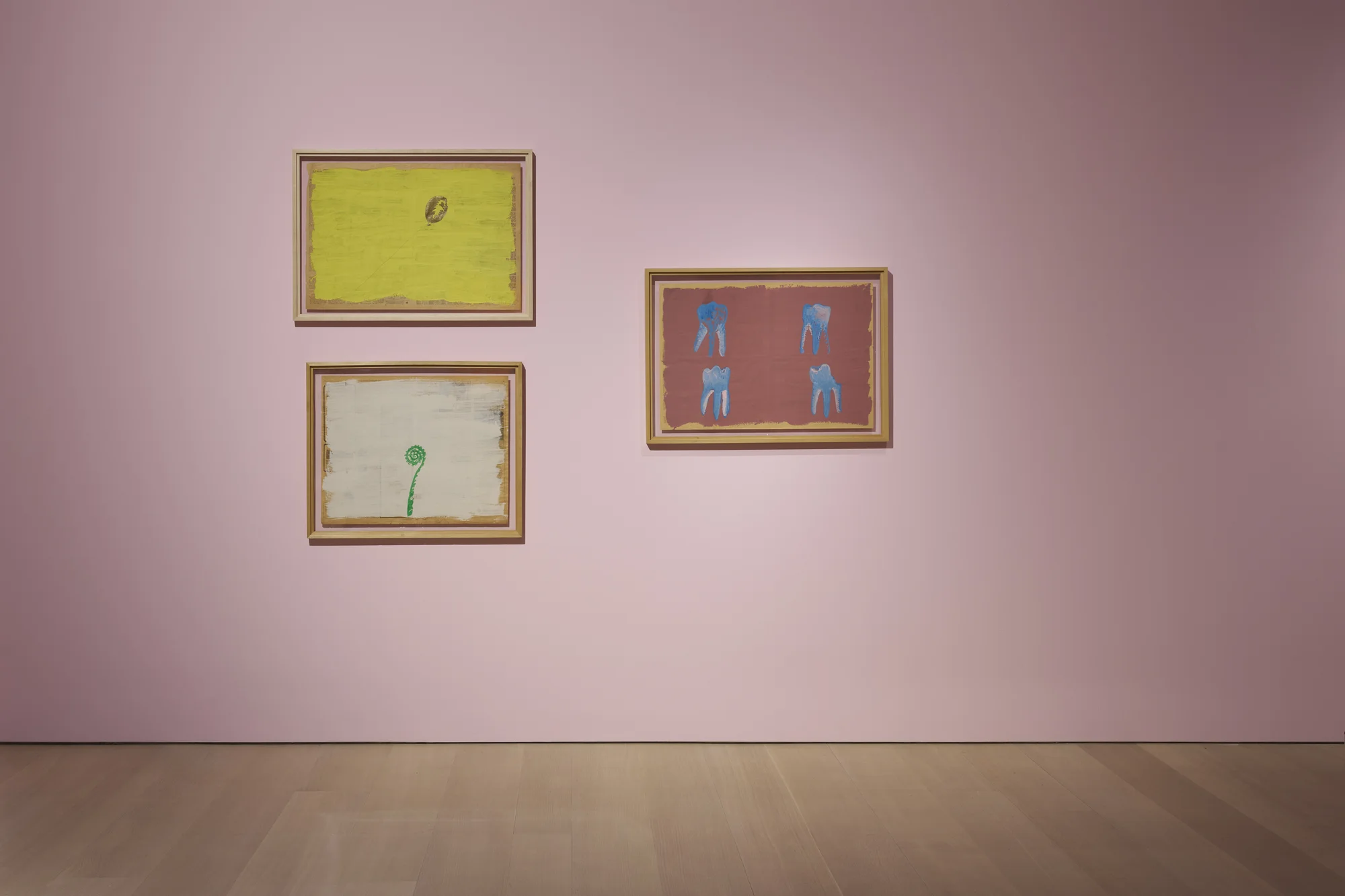 Installation view of Dream of Vanishing by Paul Thek