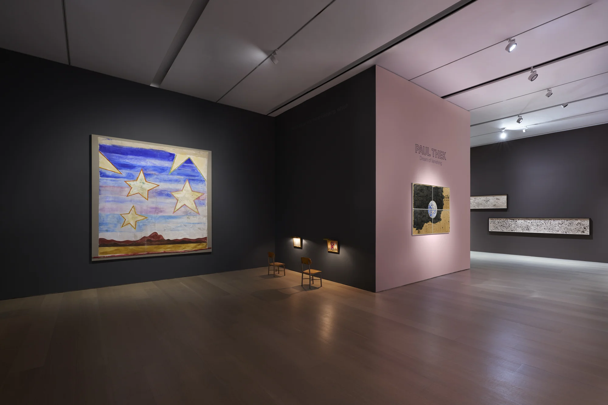 Installation view of Dream of Vanishing by Paul Thek