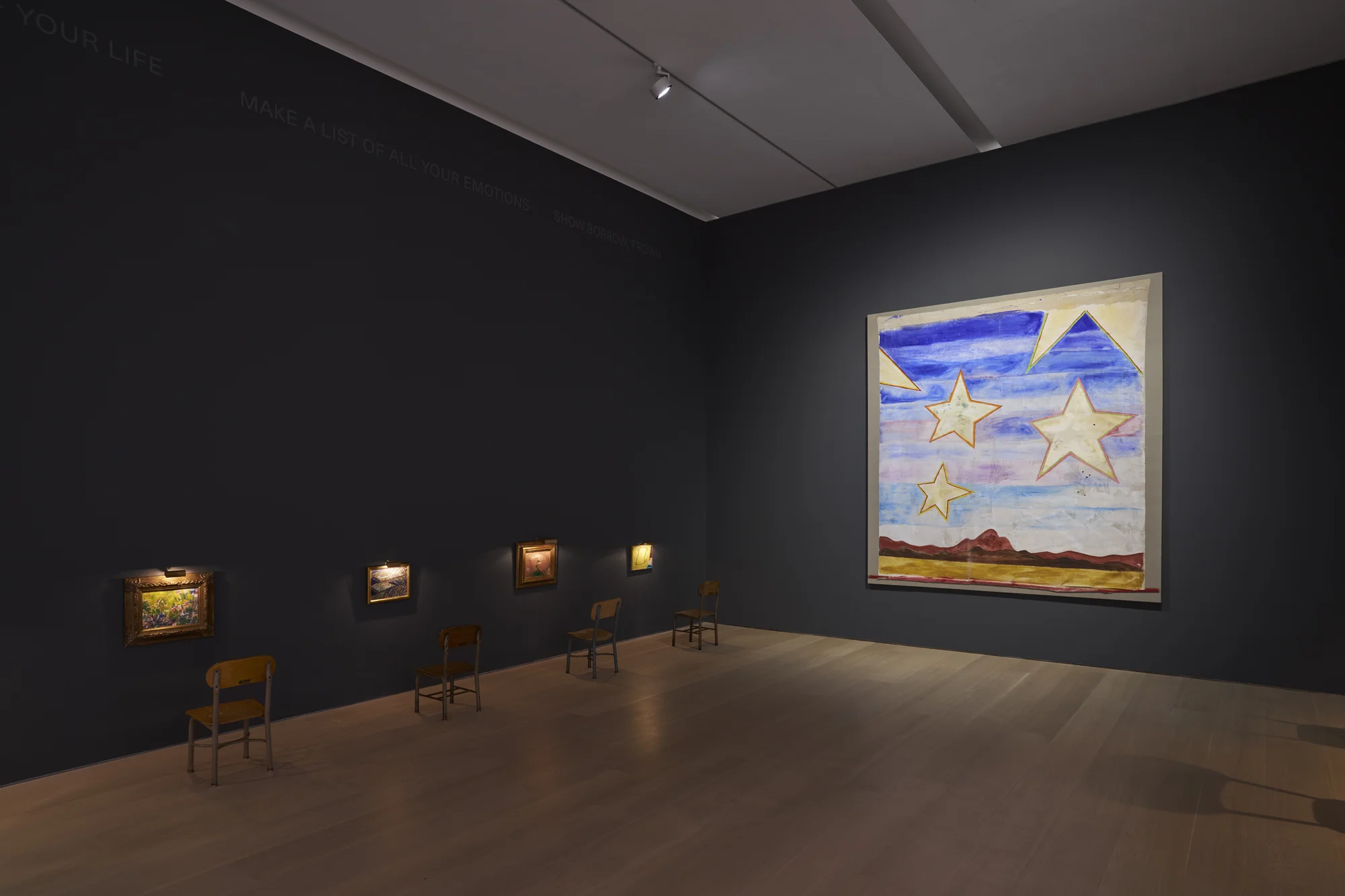 Installation view of Dream of Vanishing by Paul Thek