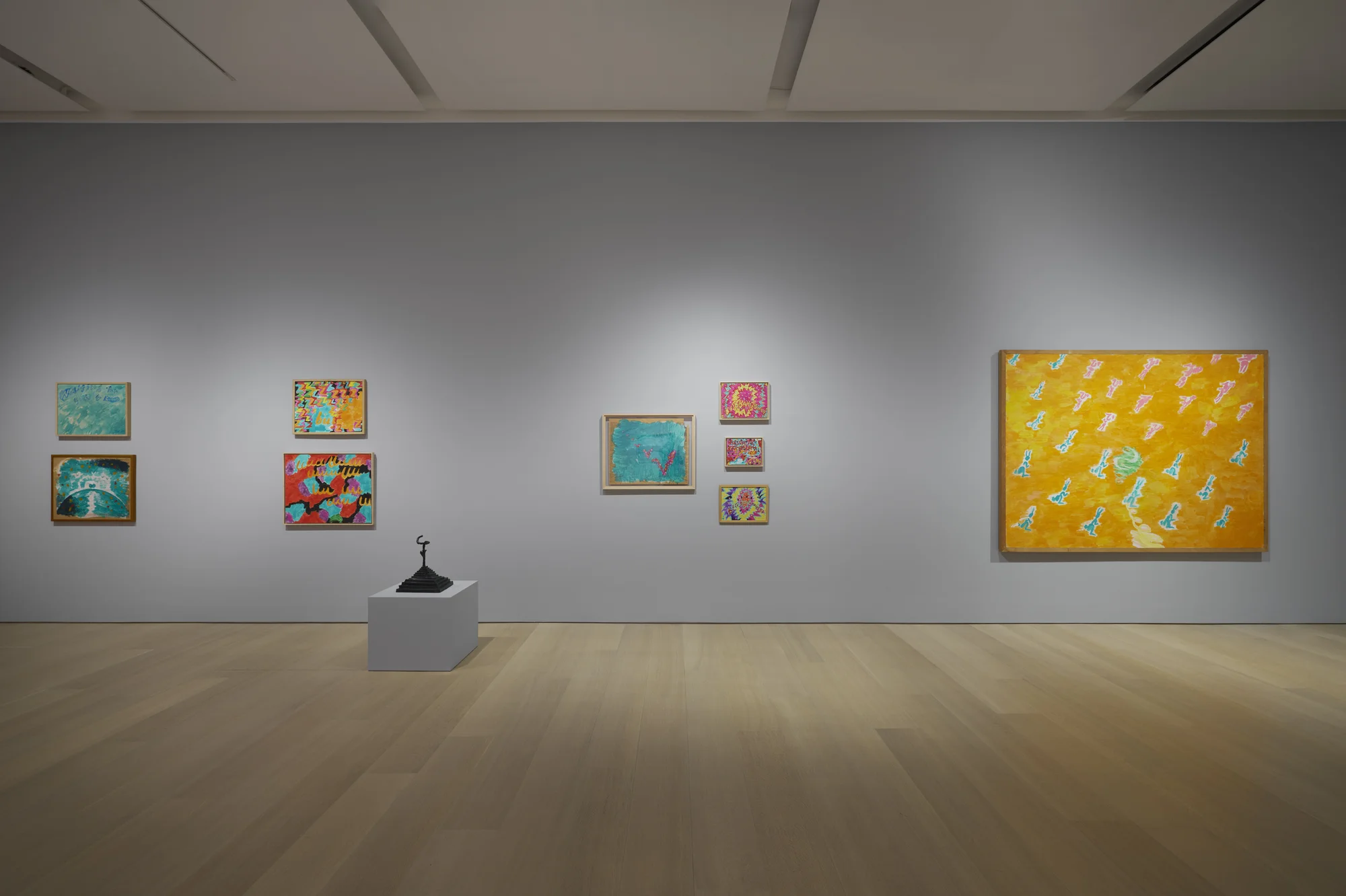 Installation view of Dream of Vanishing by Paul Thek
