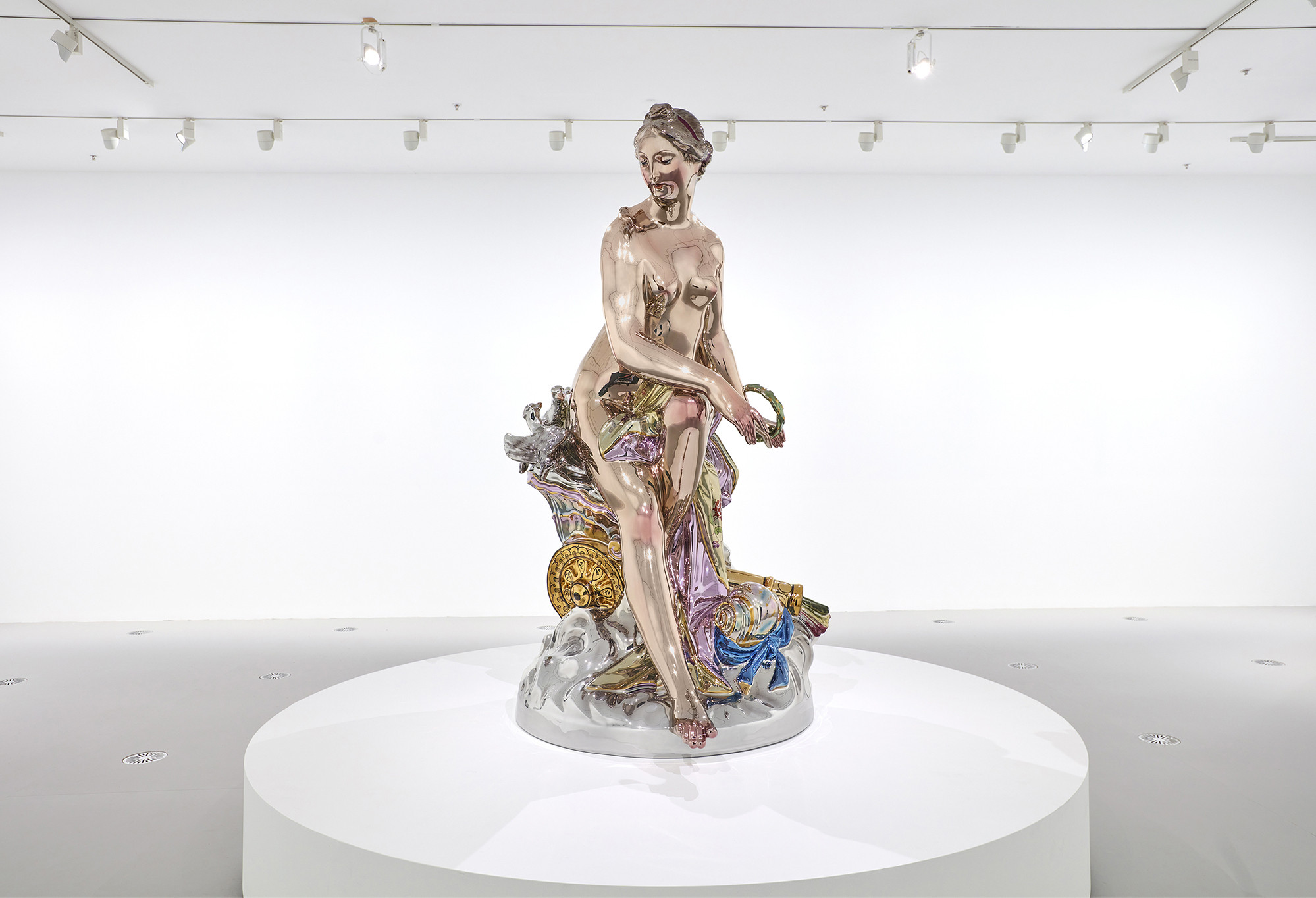 Jeff Koons's 'Easyfun-Ethereal' on View at the Gagosian
