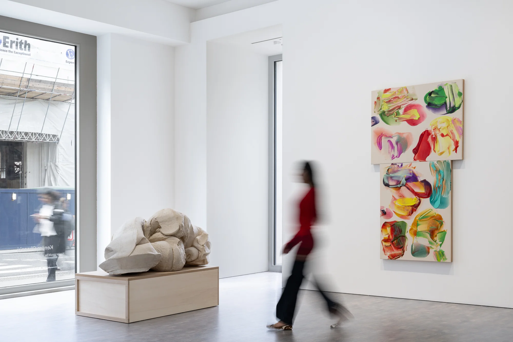 Installation view of Never could be any other way — anagnorisis by Kenjiro Okazaki
