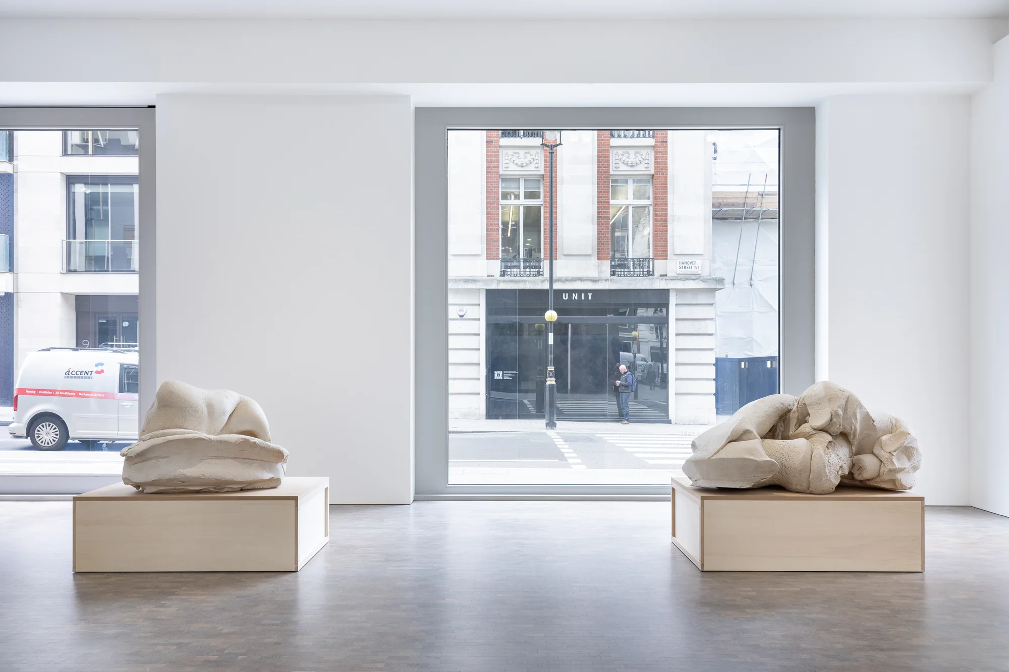 Installation view of Never could be any other way — anagnorisis by Kenjiro Okazaki