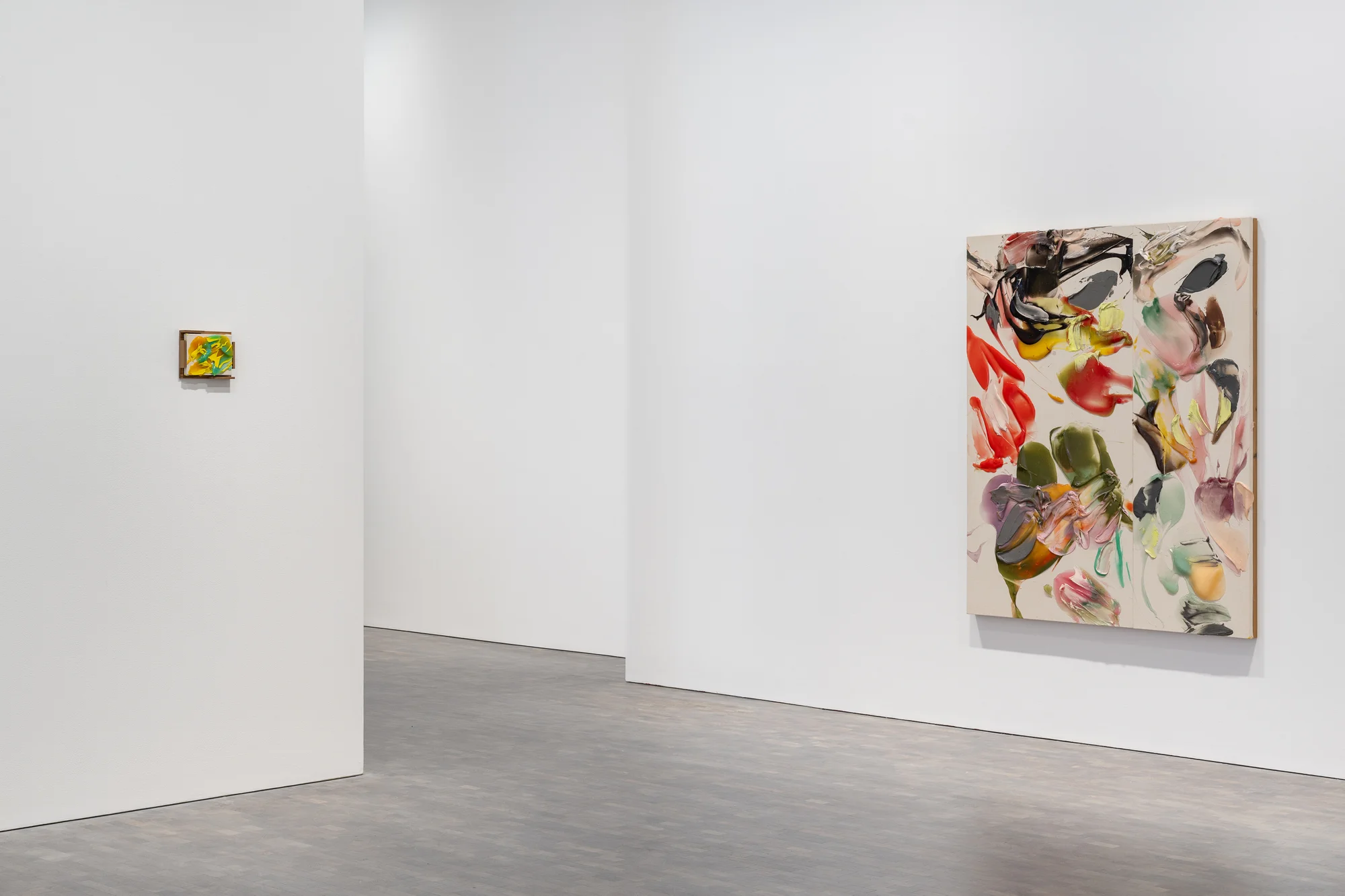 Installation view of Never could be any other way — anagnorisis by Kenjiro Okazaki