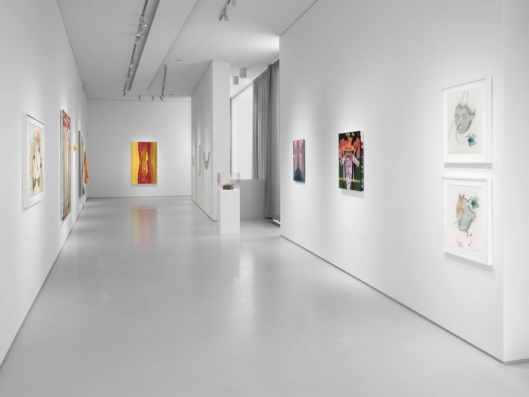 Installation view of Exquisite Corpse