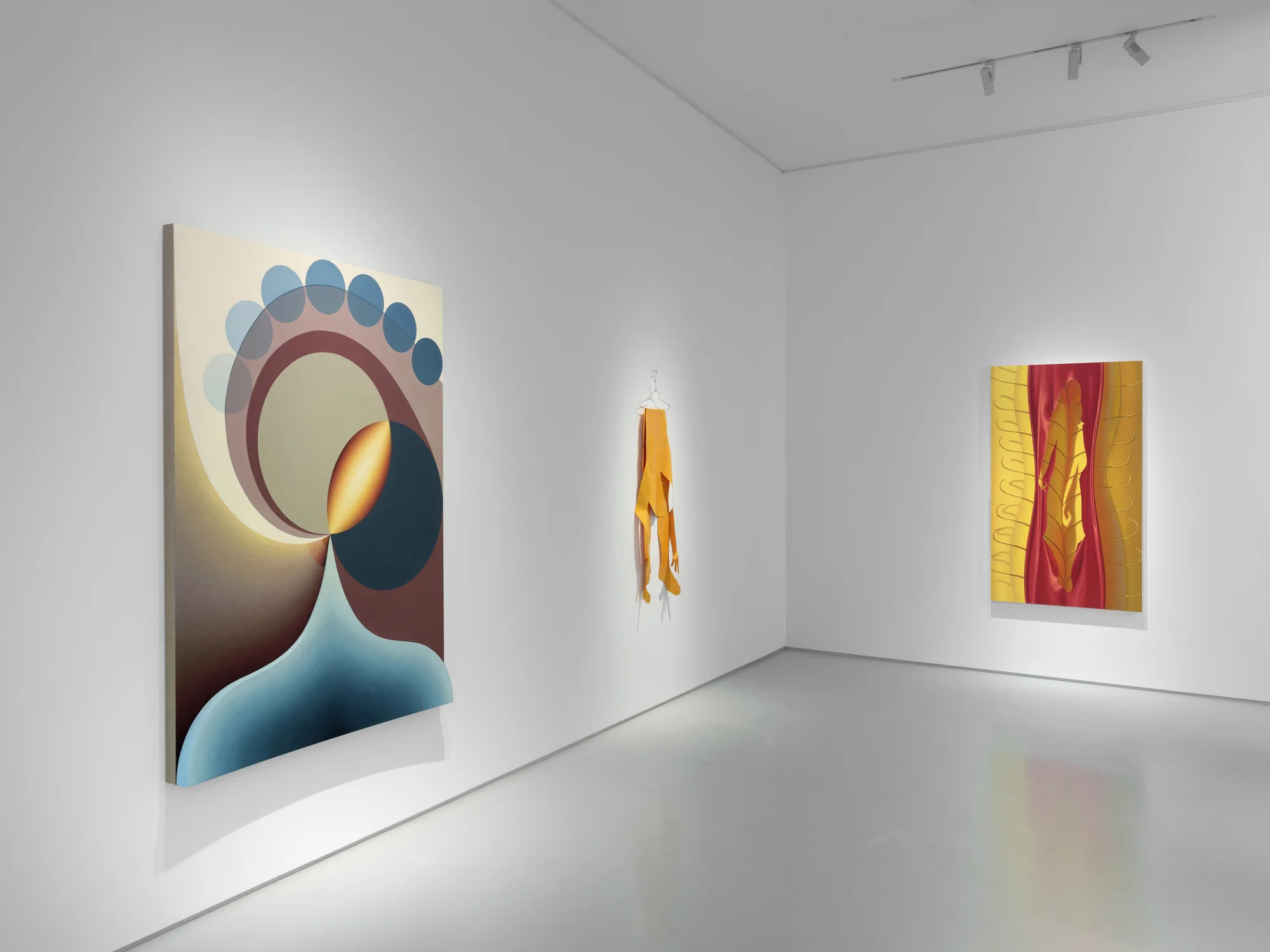 Installation view of Exquisite Corpse