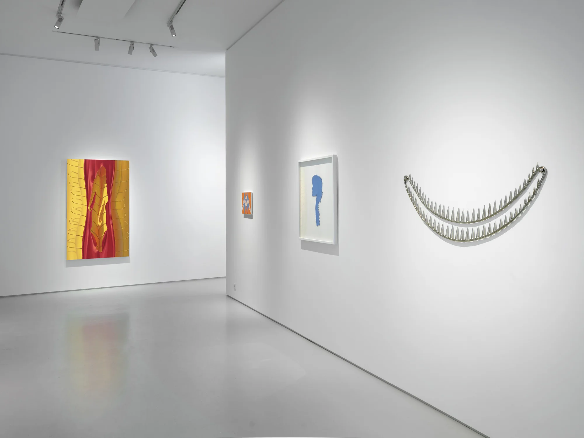 Installation view of Exquisite Corpse