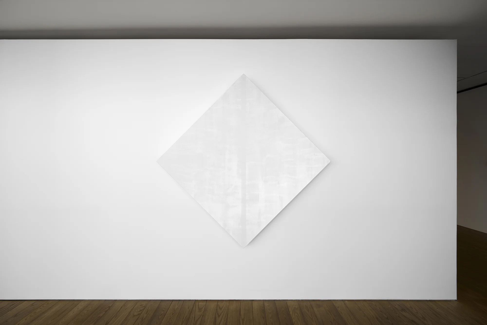 Installation view of Primary Light by Mary Corse