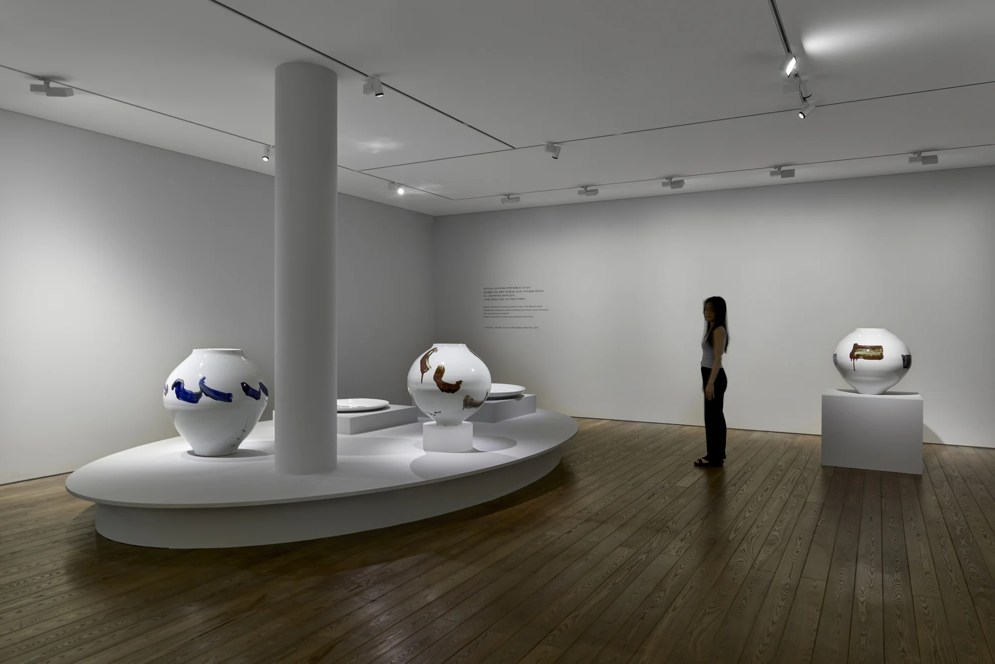 Installation view of When Form Meets Gesture by Park Young Sook