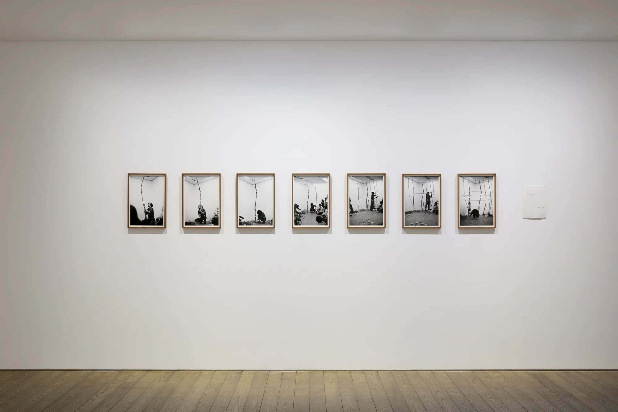 Installation view of Body as Thought by Lee Kun-Yong