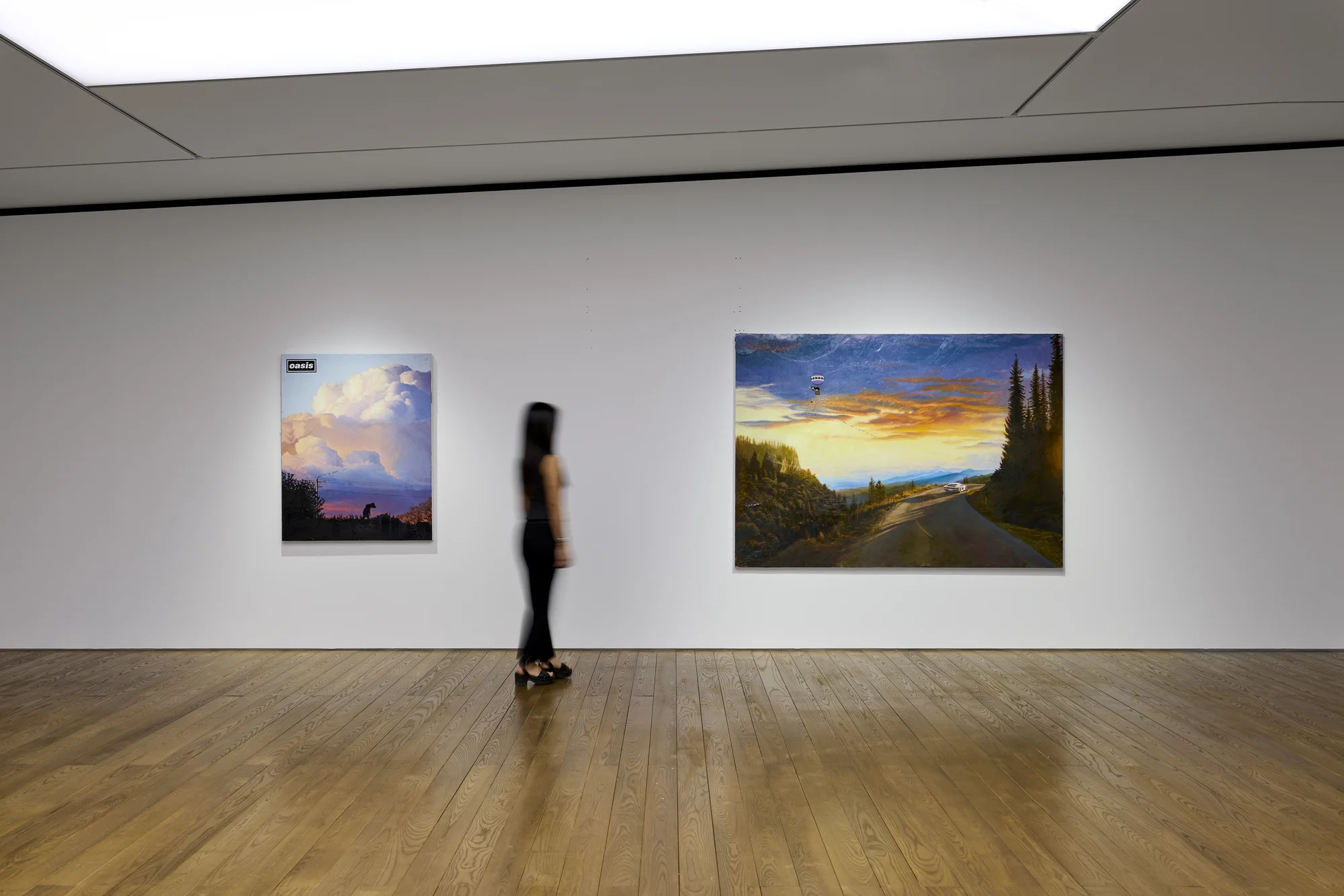Installation view of The Nearest Faraway Place by Friedrich Kunath