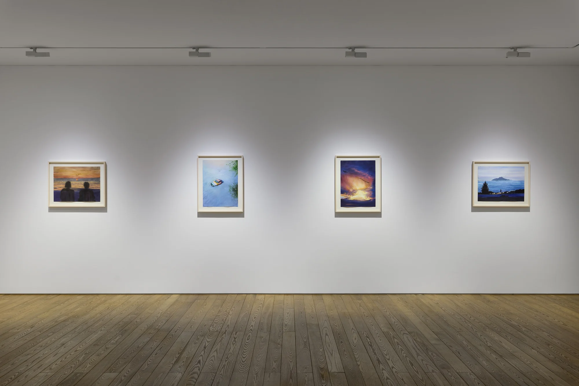 Installation view of The Nearest Faraway Place by Friedrich Kunath
