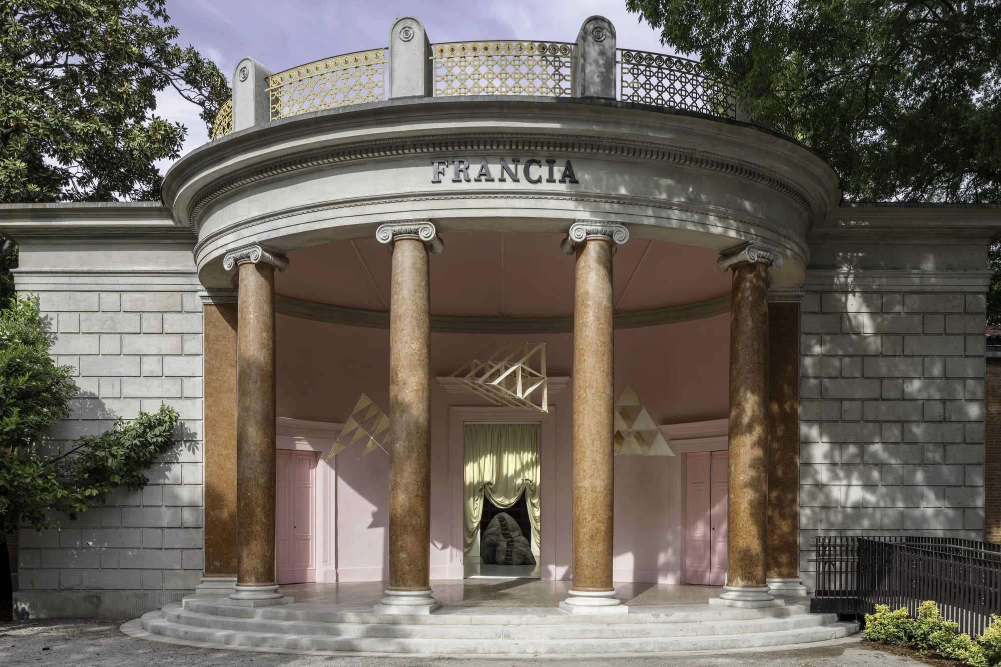 Installation view of Yto Barrada at the French Pavilion in Venice