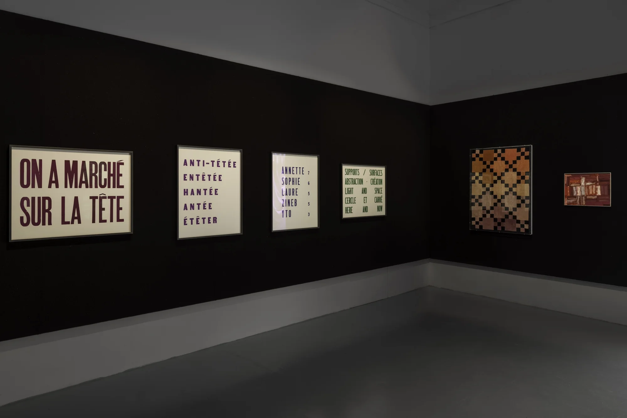 Installation view of Yto Barrada at the French Pavilion in Venice