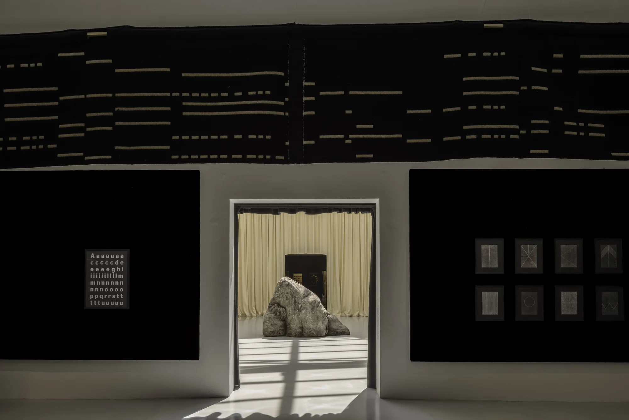 Installation view of Yto Barrada at the French Pavilion in Venice
