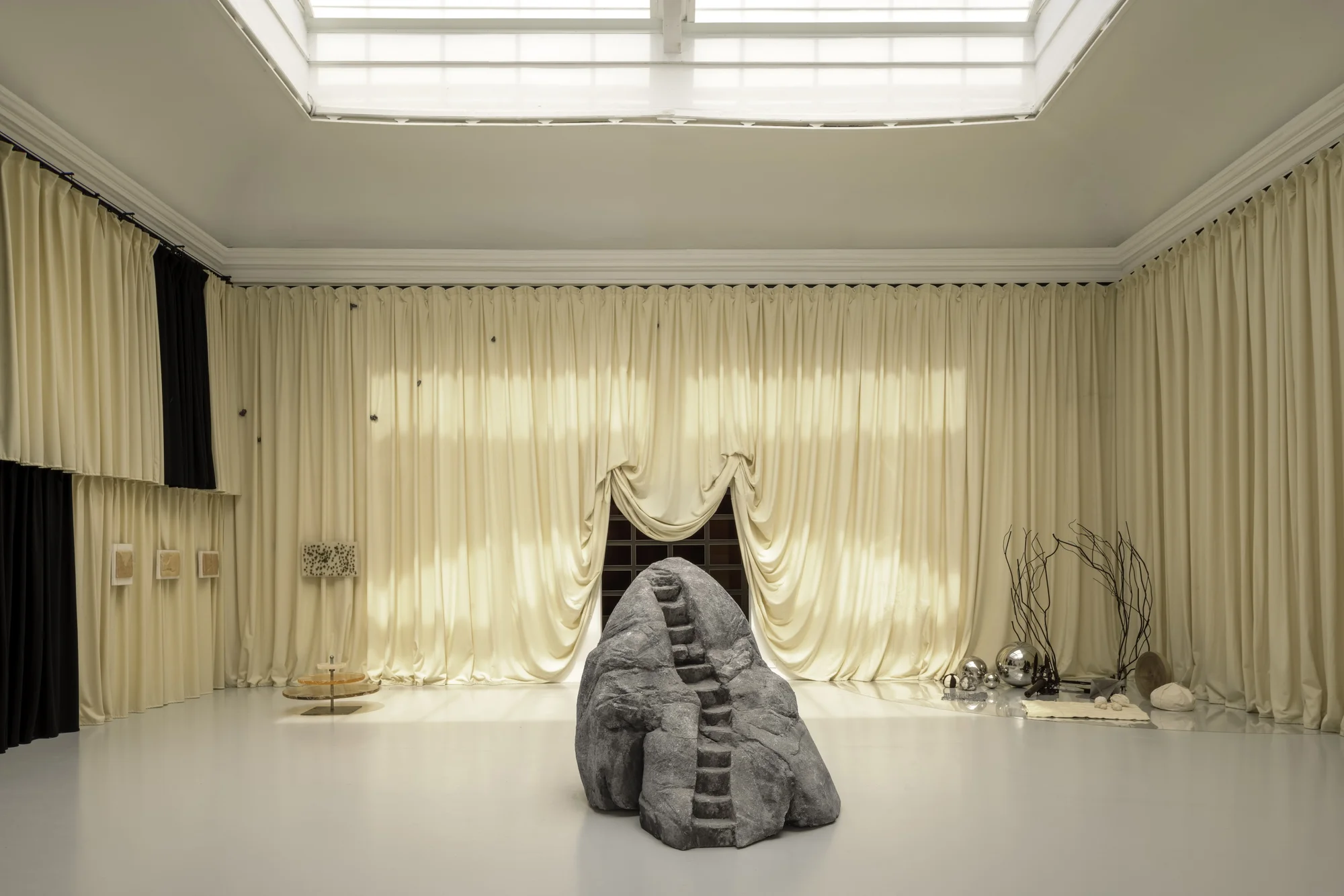Installation view of Yto Barrada at the French Pavilion in Venice
