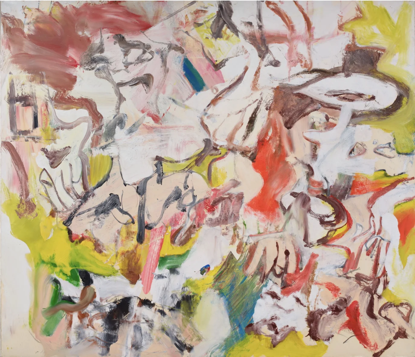 Figures in a Landscape #2 by Willem de Kooning