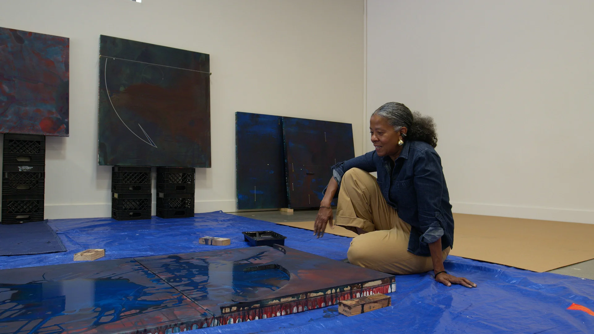 Seeing in Blue: In the Studio with Torkwase Dyson