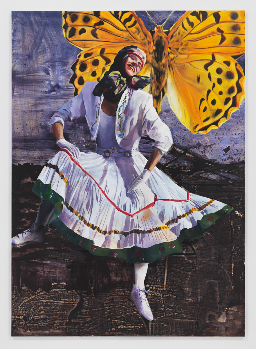 She the Lepidopterist Paulina Olowska